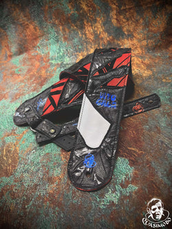 Image of Master handmade creative guitar straps-Face-Master Design-M-252
