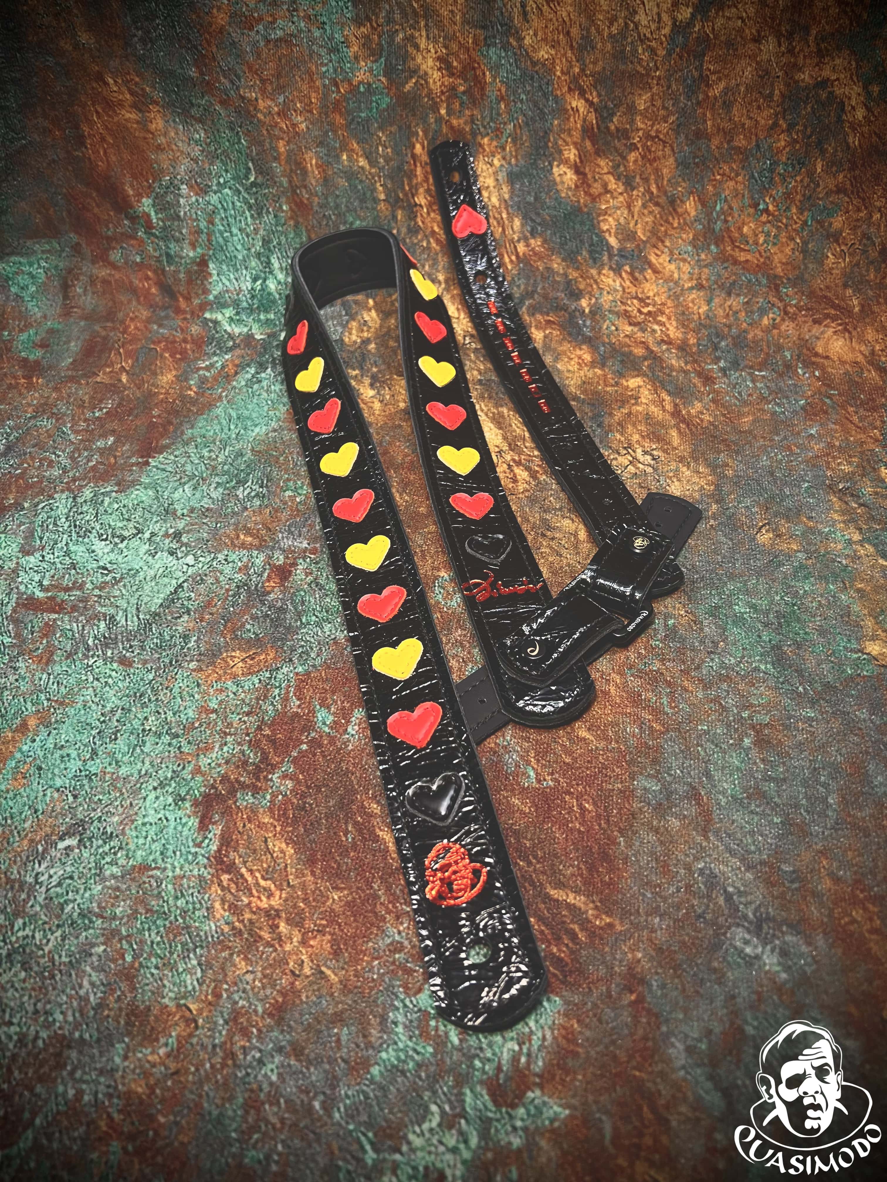 Image of Master handmade creative guitar straps-Face-Master Design-M-255