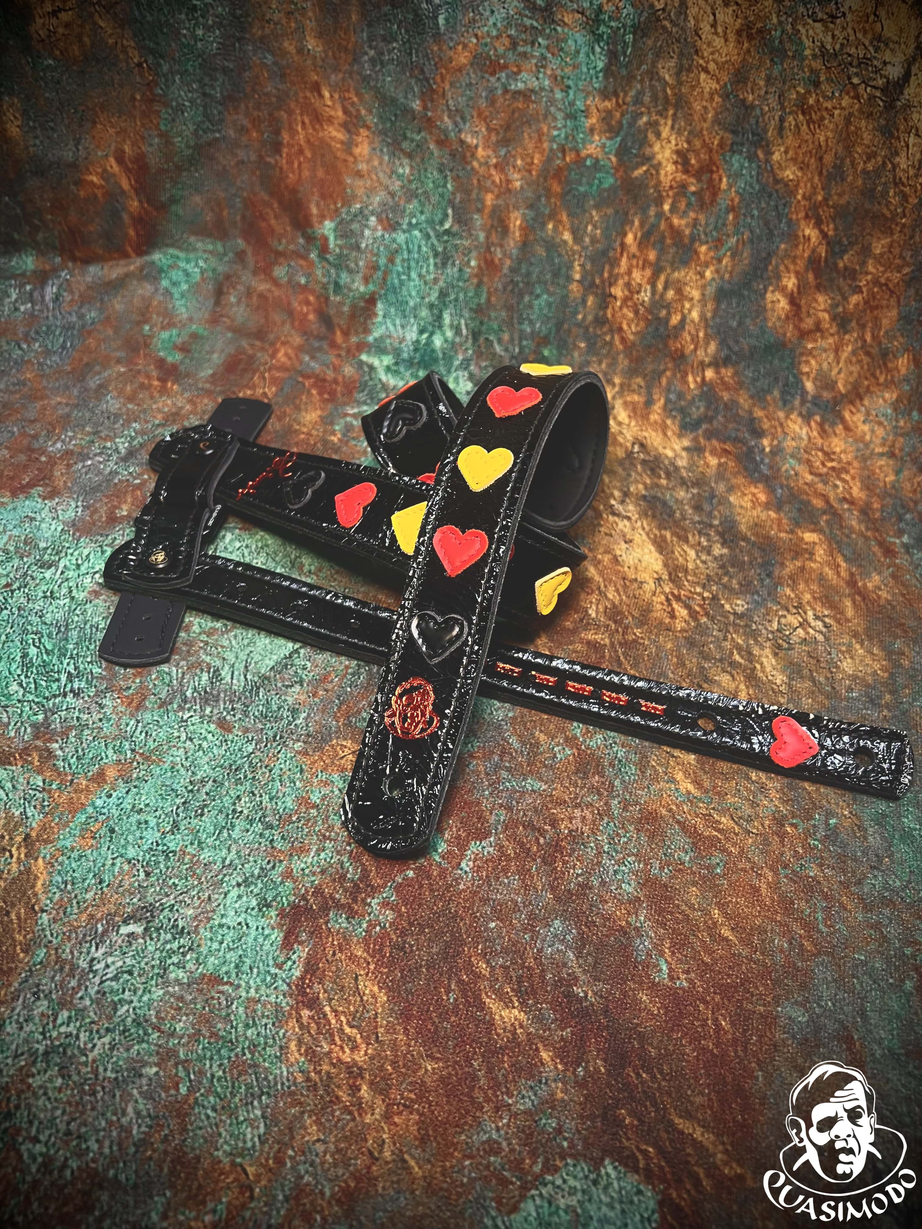 Image of Master handmade creative guitar straps-Face-Master Design-M-255