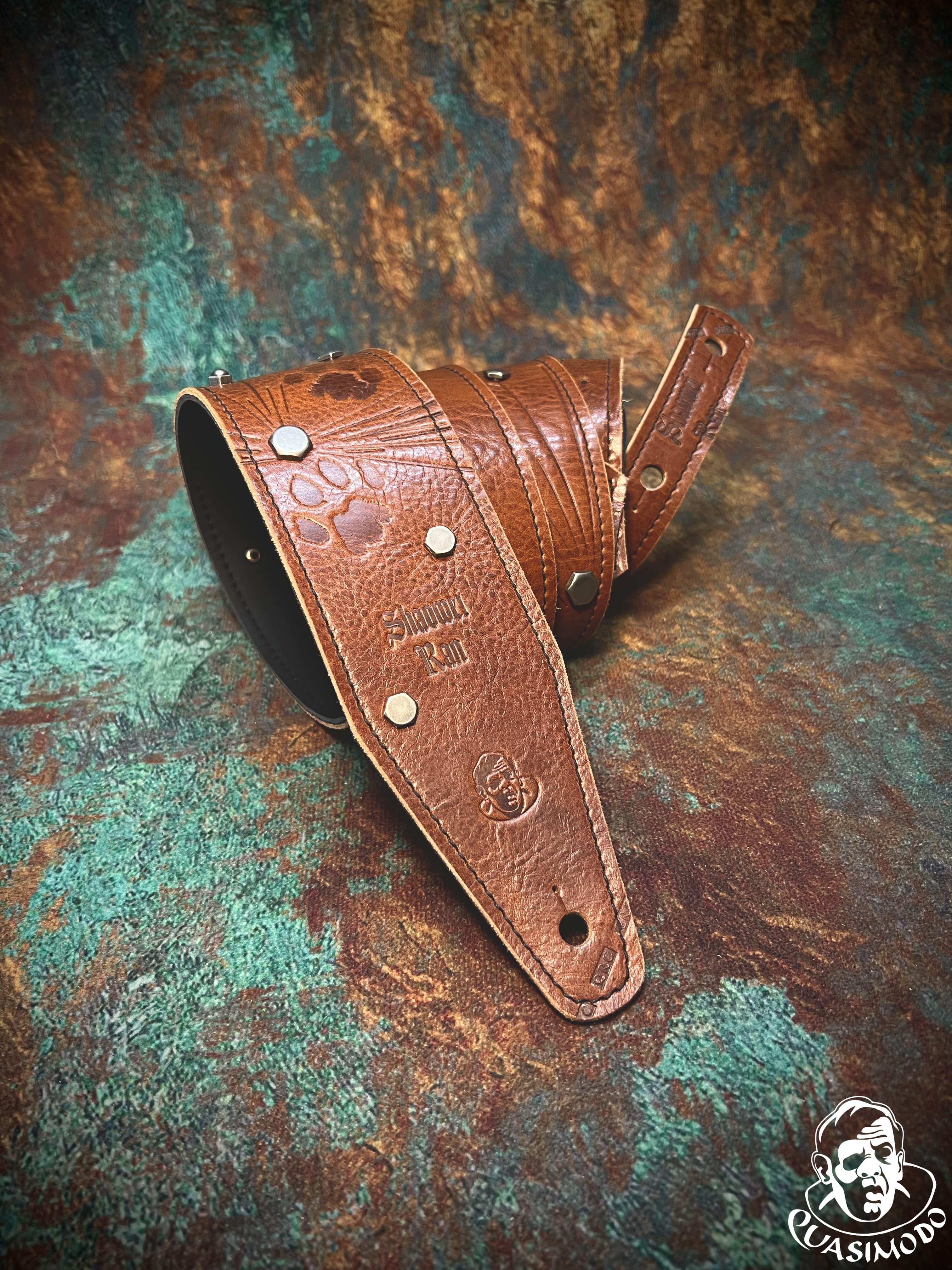 Master handmade creative guitar straps-Face-Master Design-M-257