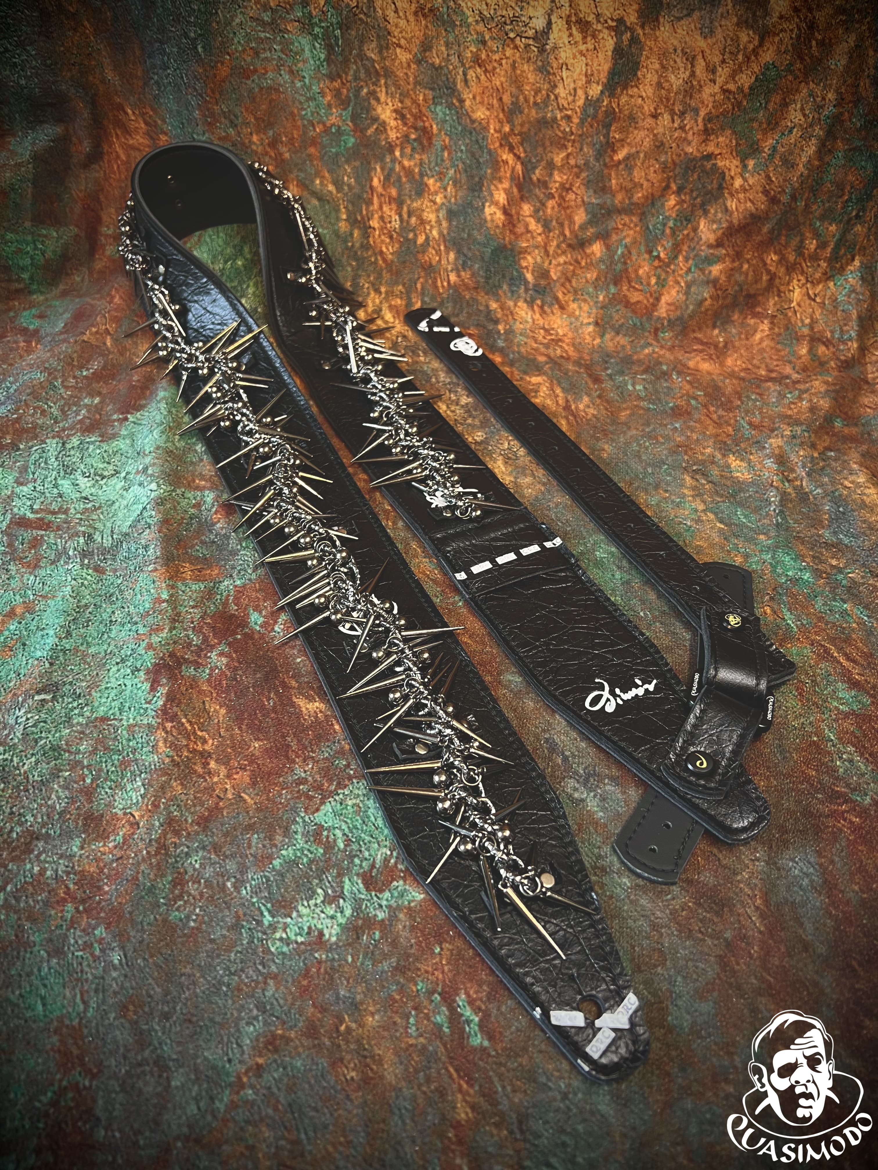 Master handmade creative guitar straps-Face-Master Design-M-259