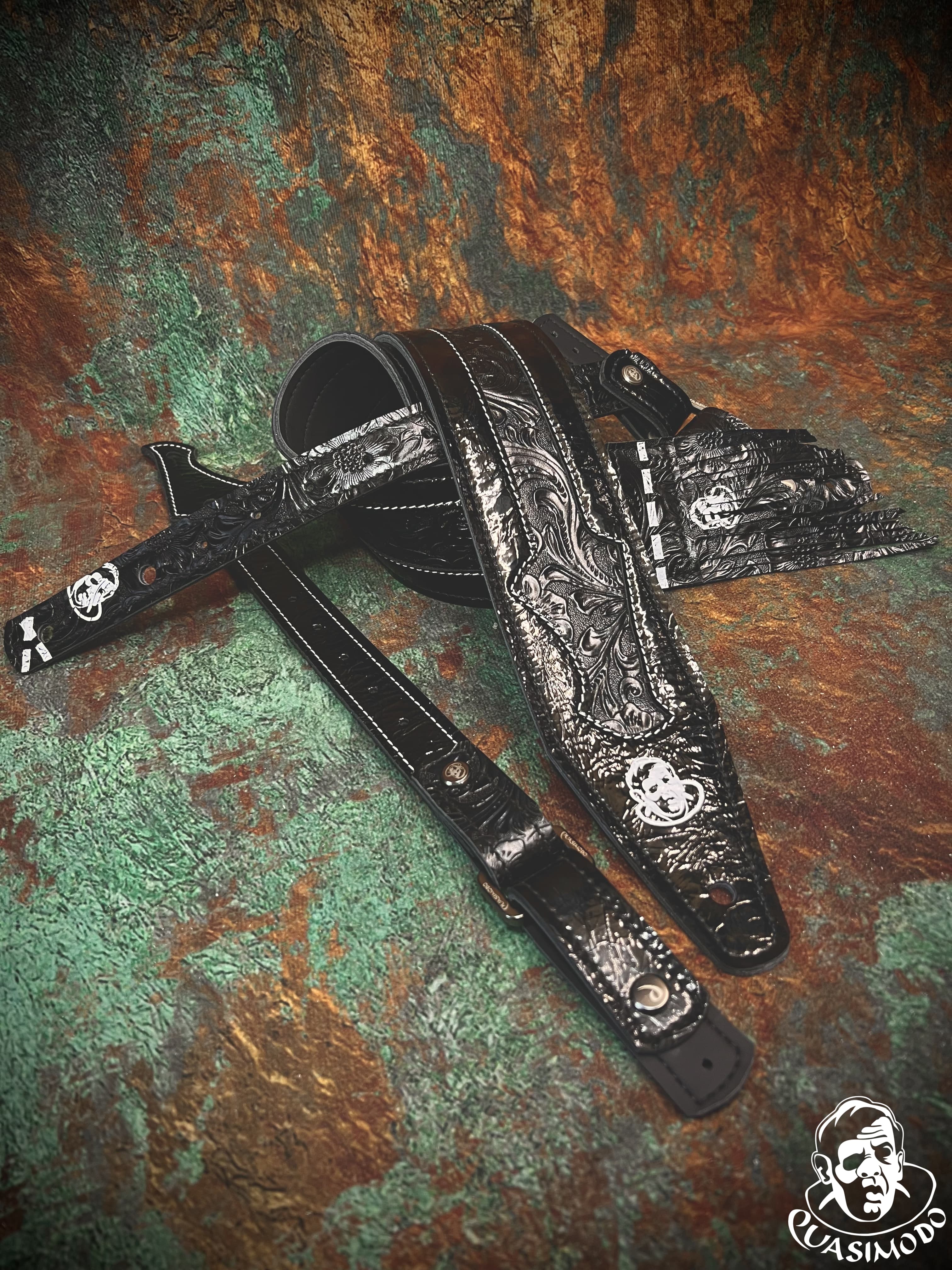 Master handmade creative guitar straps-Face-Master Design-M-260
