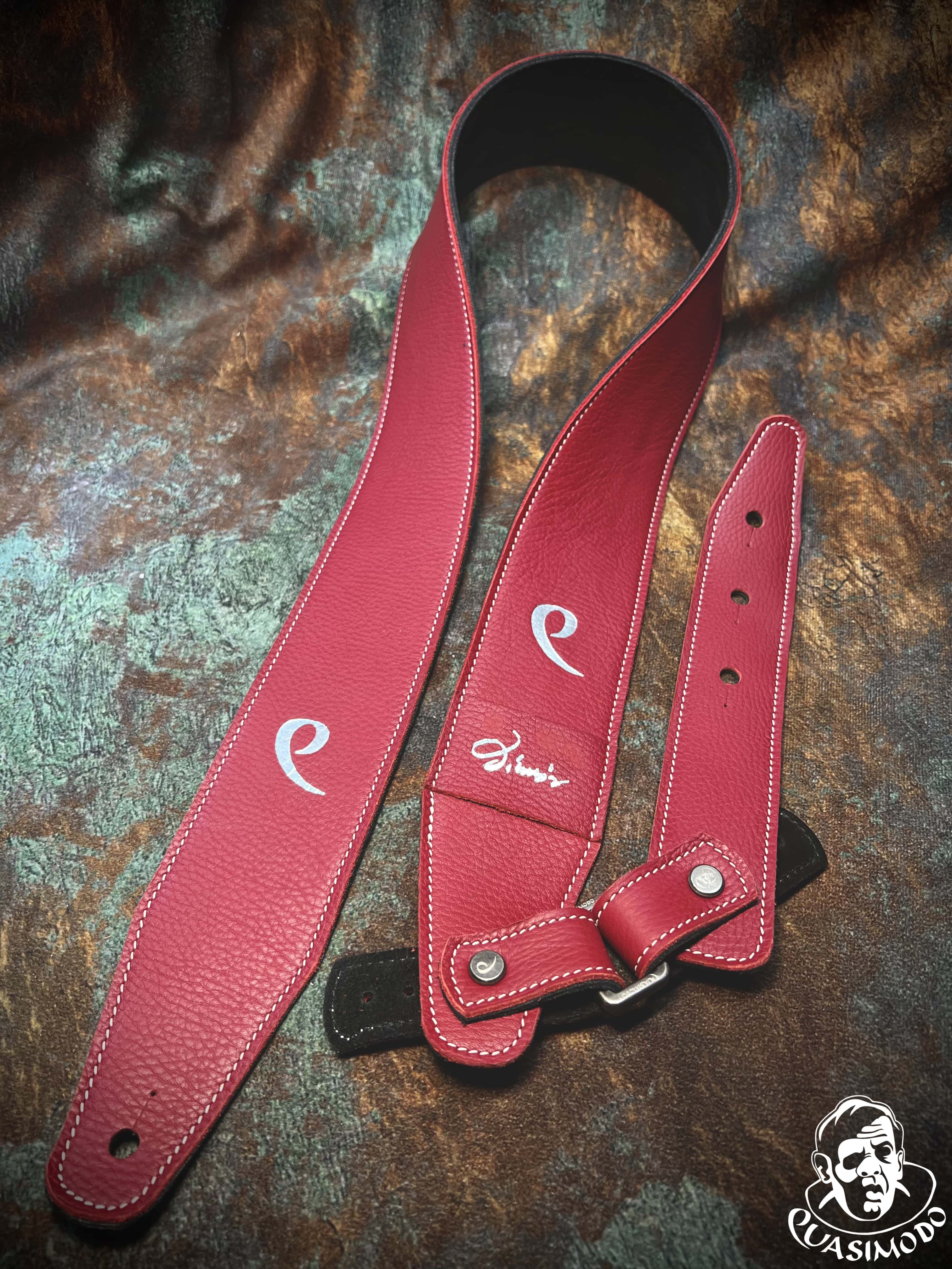 Image of Custom guitar straps-Face-Selected Design-S-032