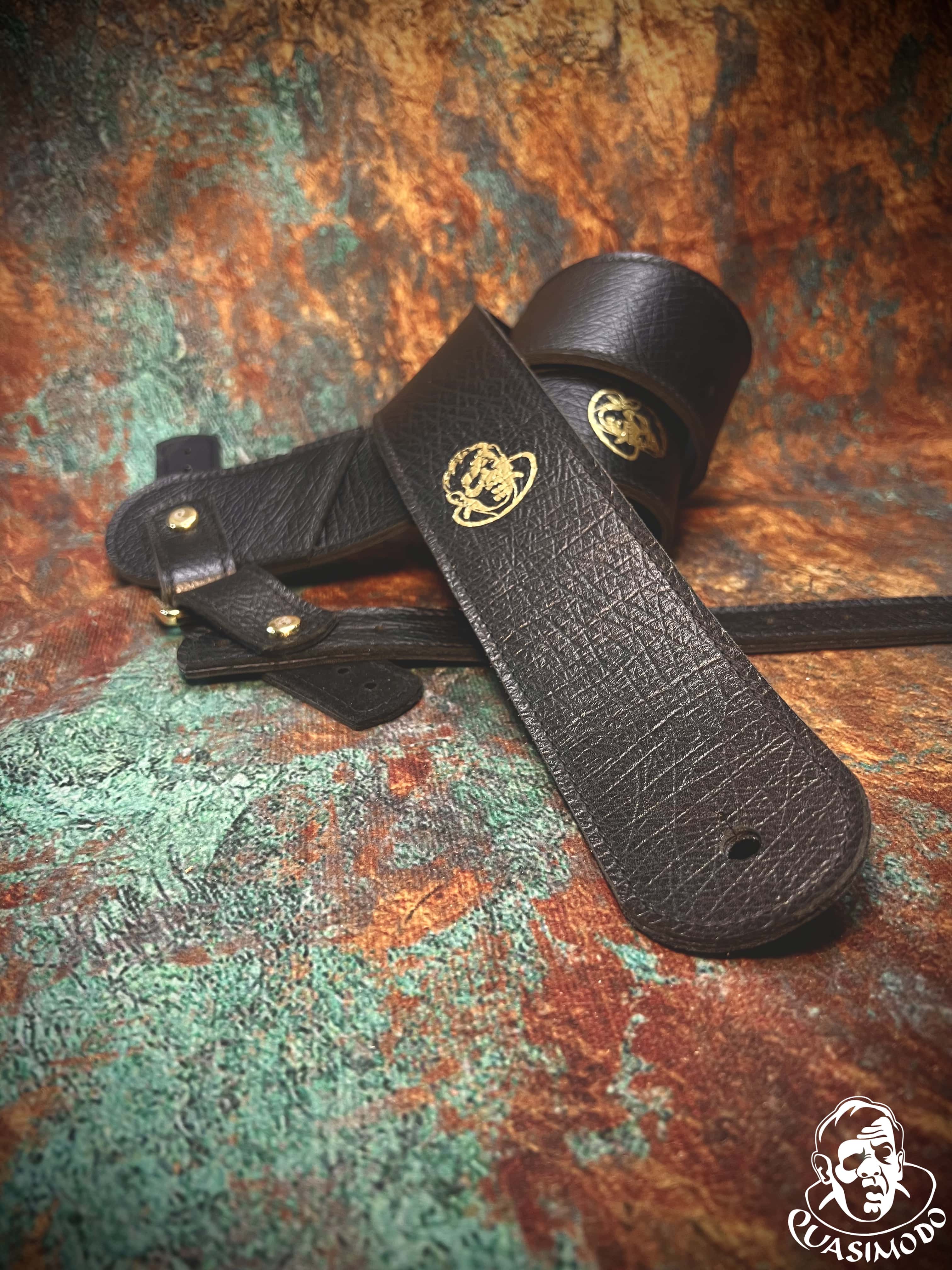 Image of Custom guitar straps-Face-Selected Design-S-054