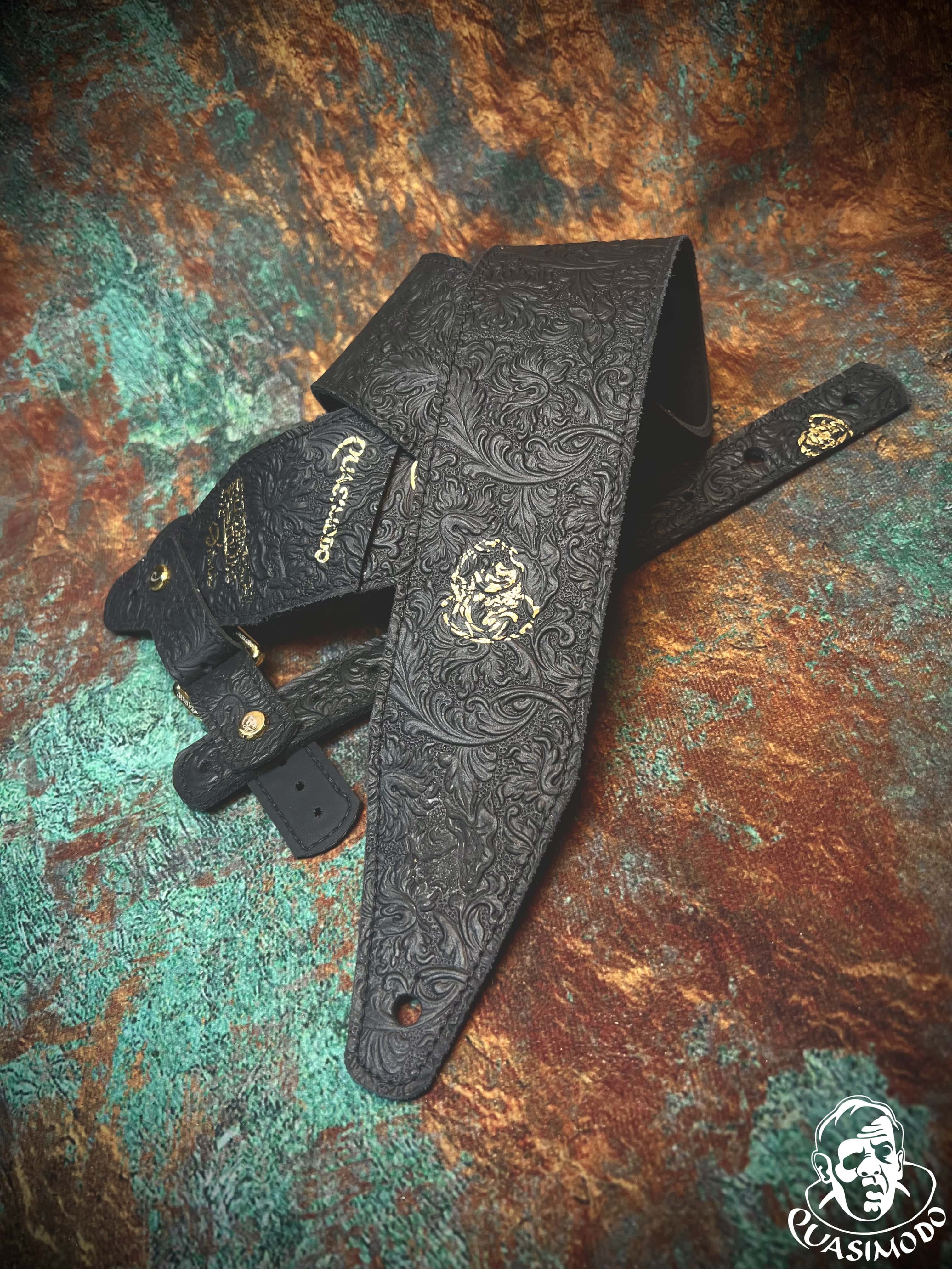 Image of Custom guitar straps-Face-Selected Design-S-055