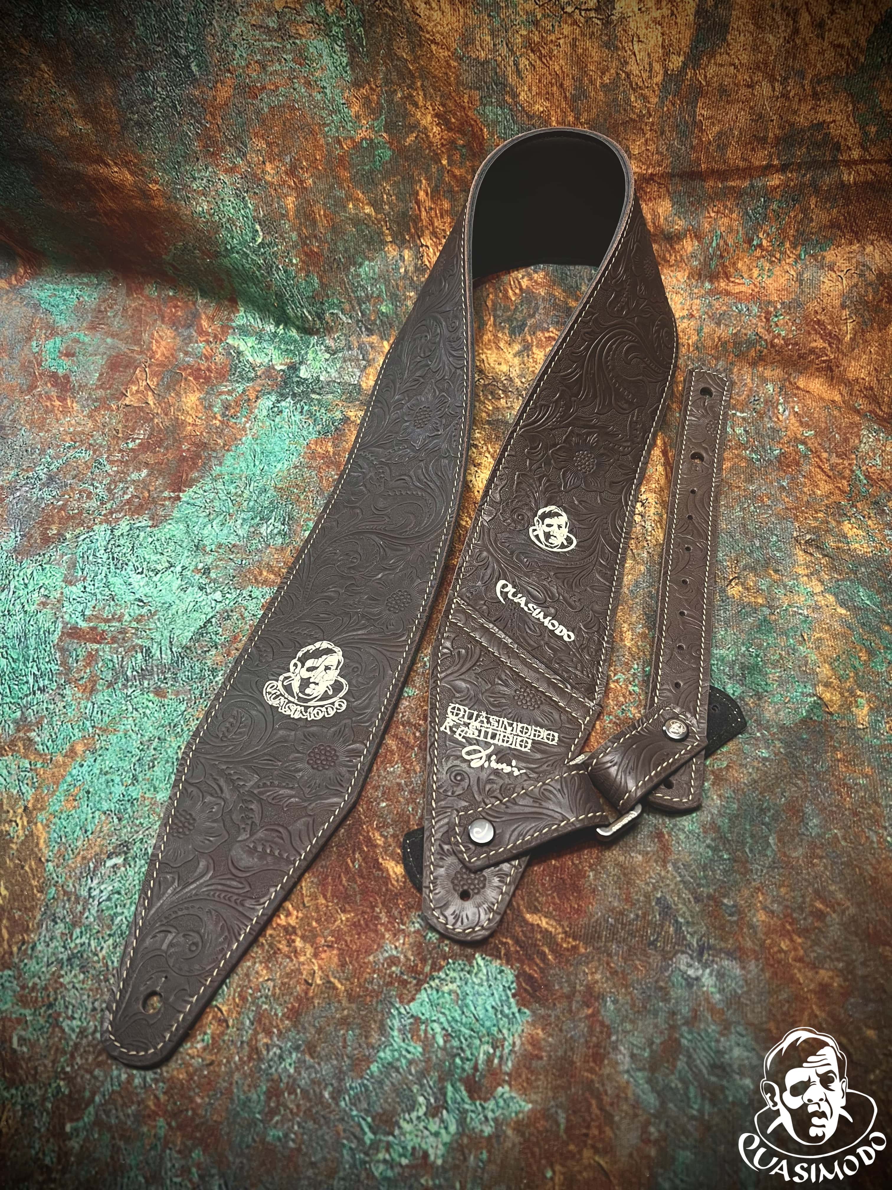 Image of Custom guitar straps-Face-Selected Design-S-056