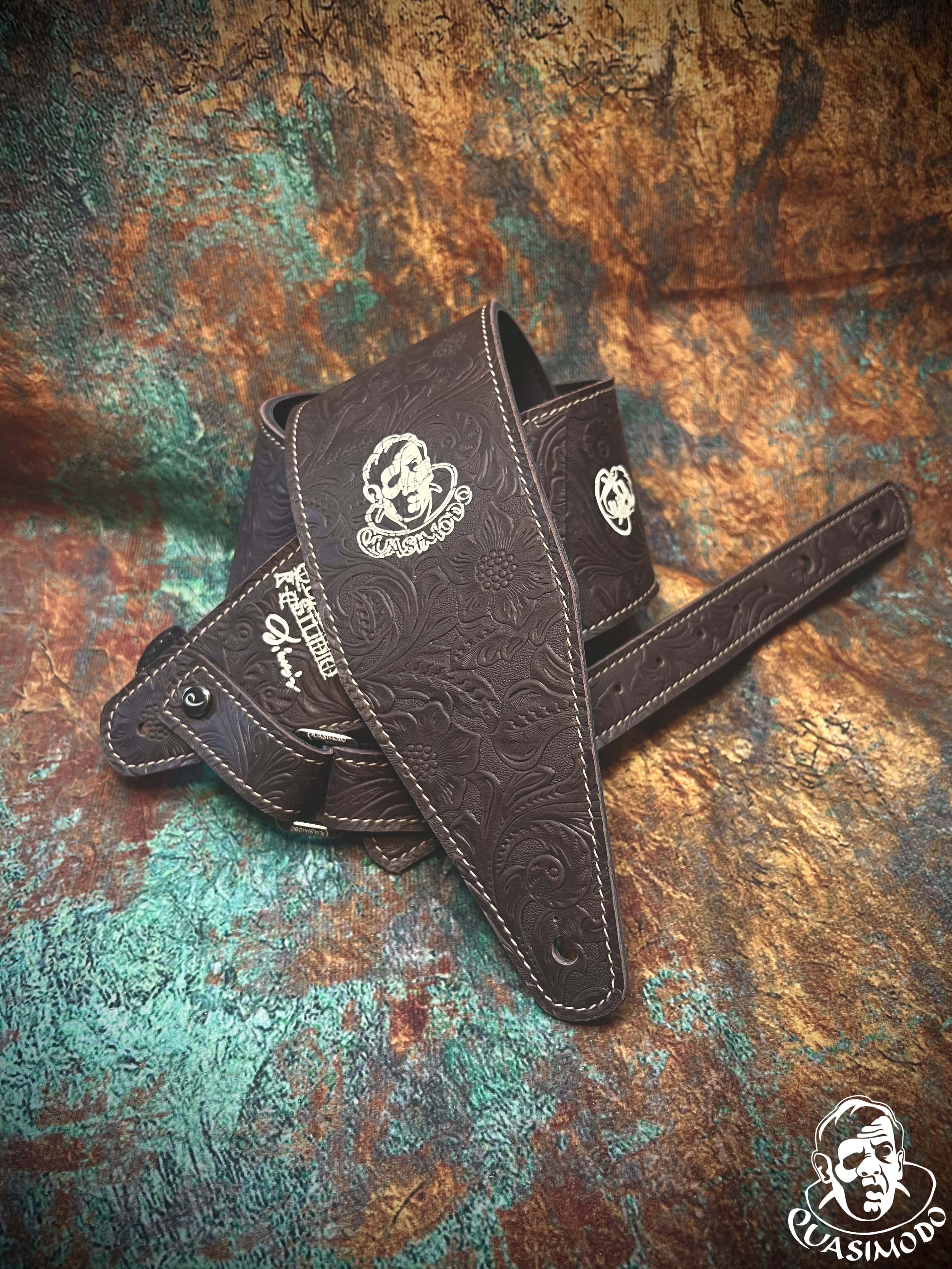 Image of Custom guitar straps-Face-Selected Design-S-056