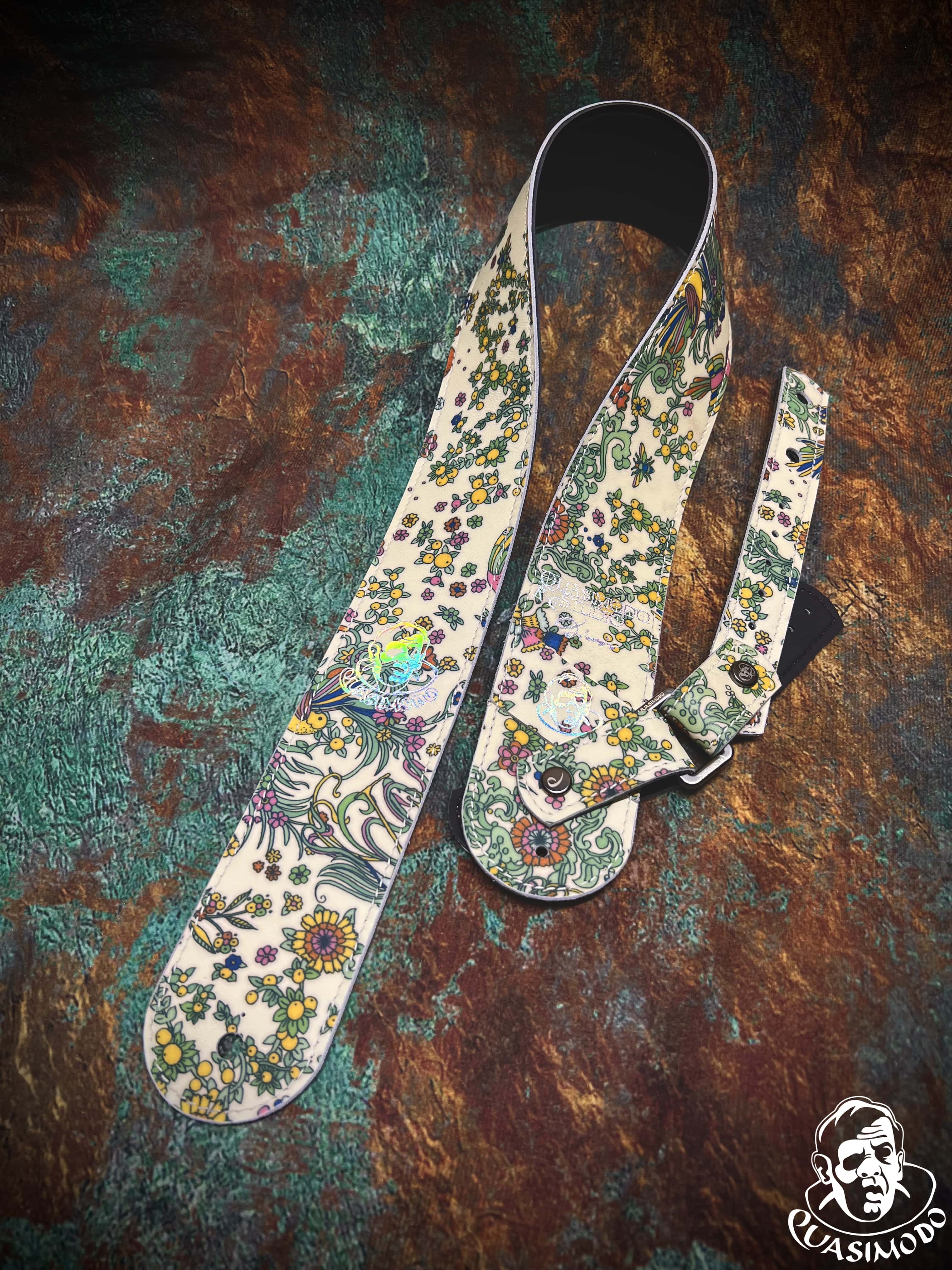 Image of Custom guitar straps-Face-Selected Design-S-064