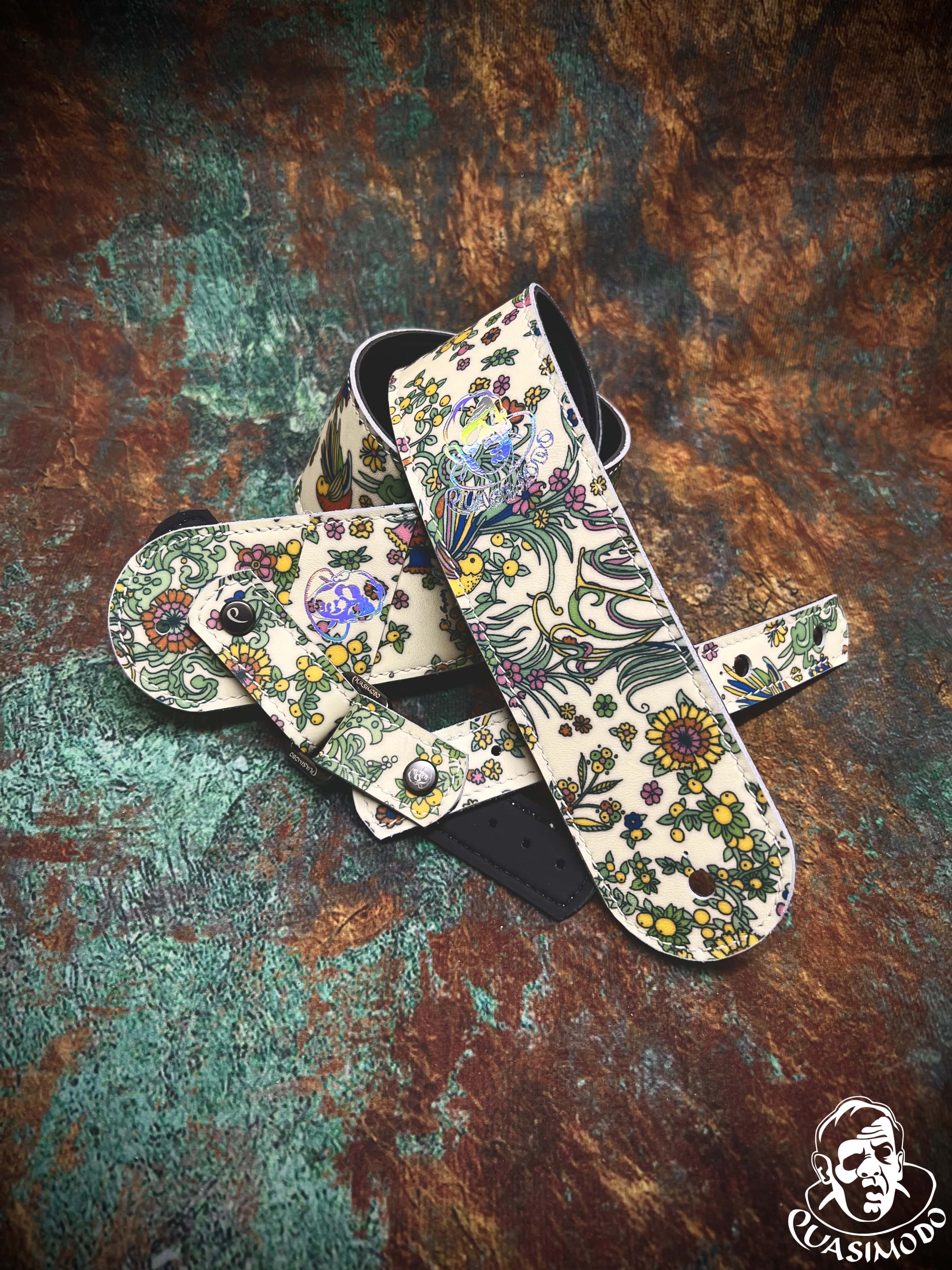 Image of Custom guitar straps-Face-Selected Design-S-064