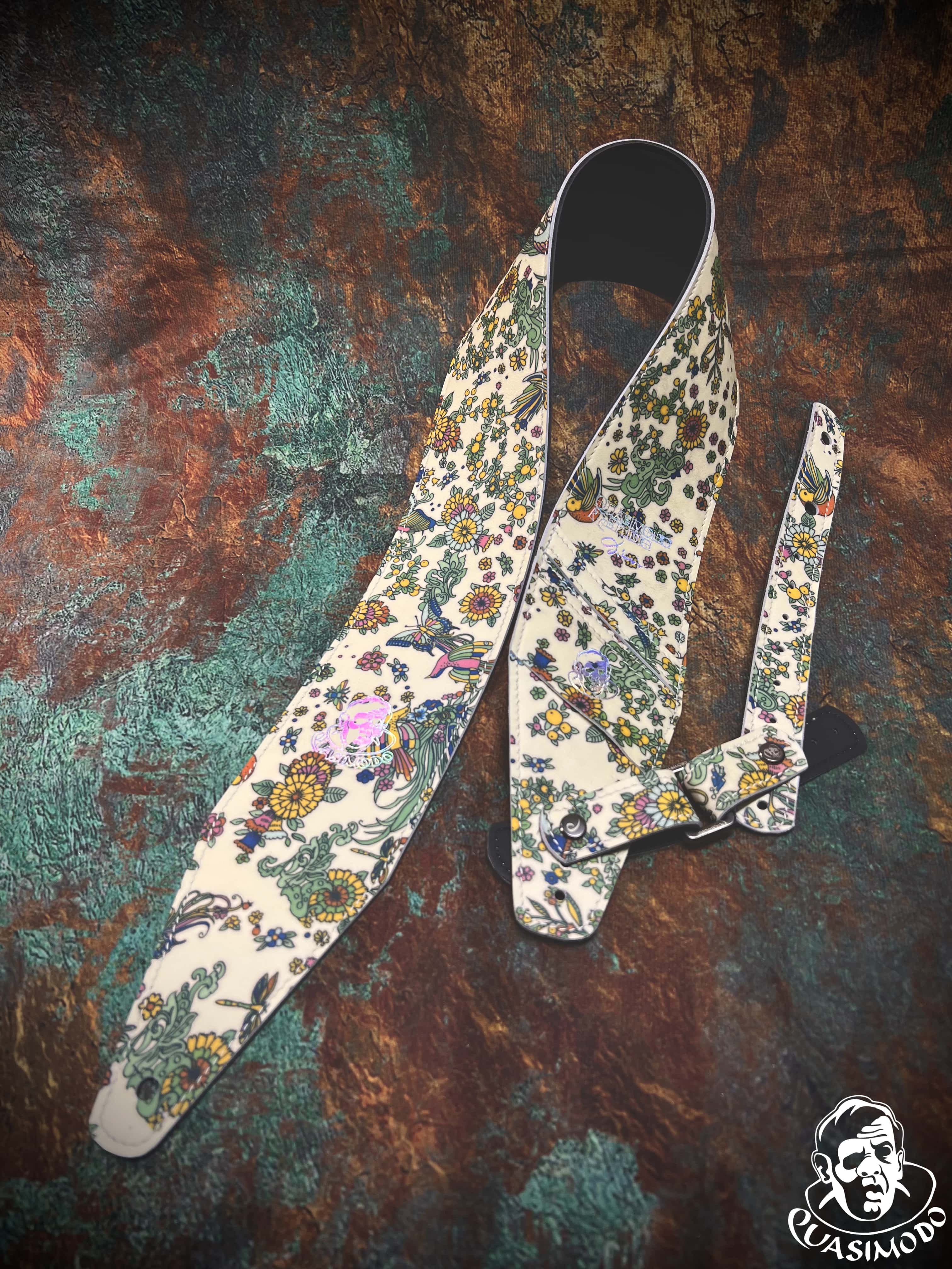 Image of Custom guitar straps-Face-Selected Design-S-065