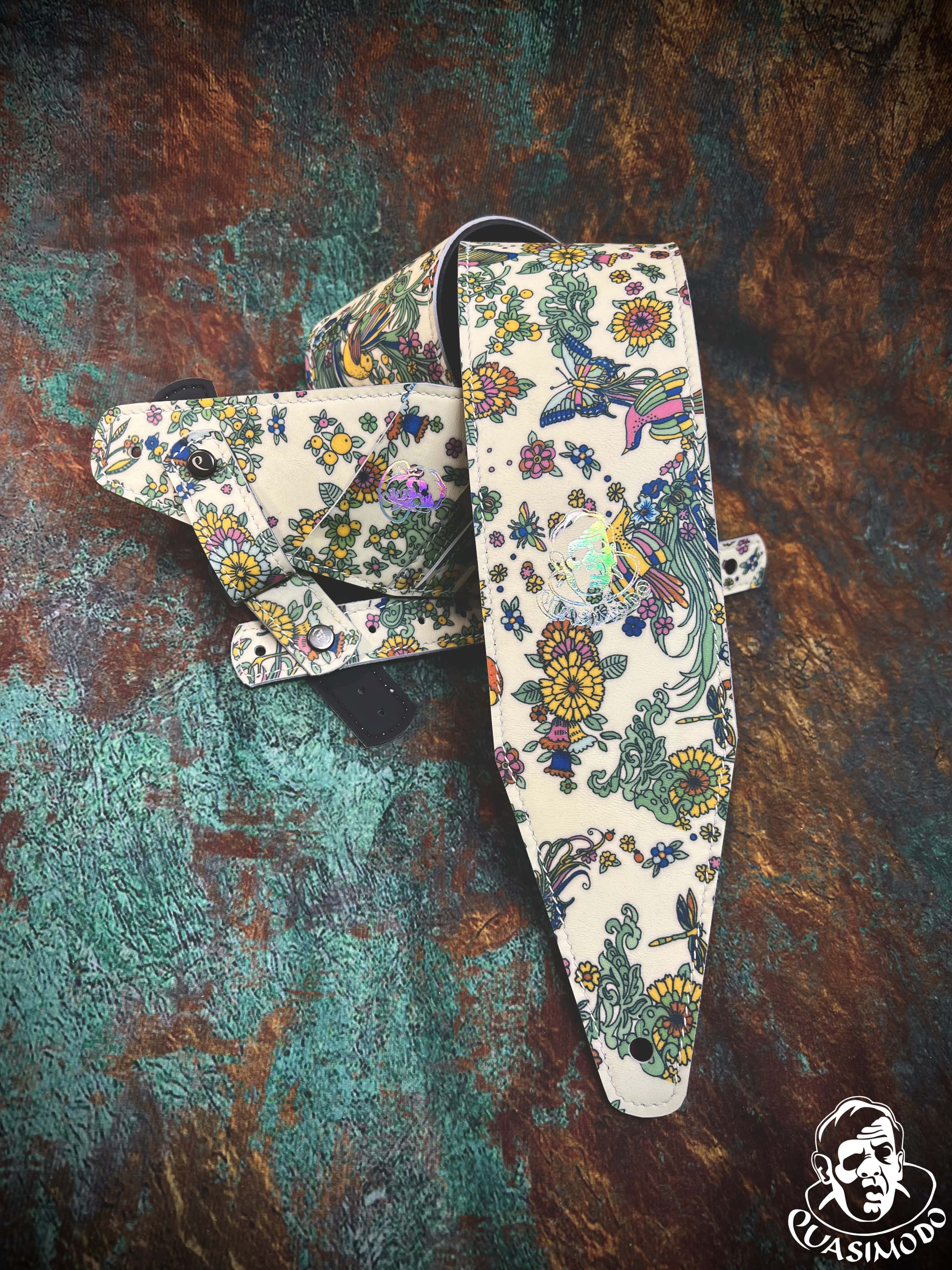 Image of Custom guitar straps-Face-Selected Design-S-065