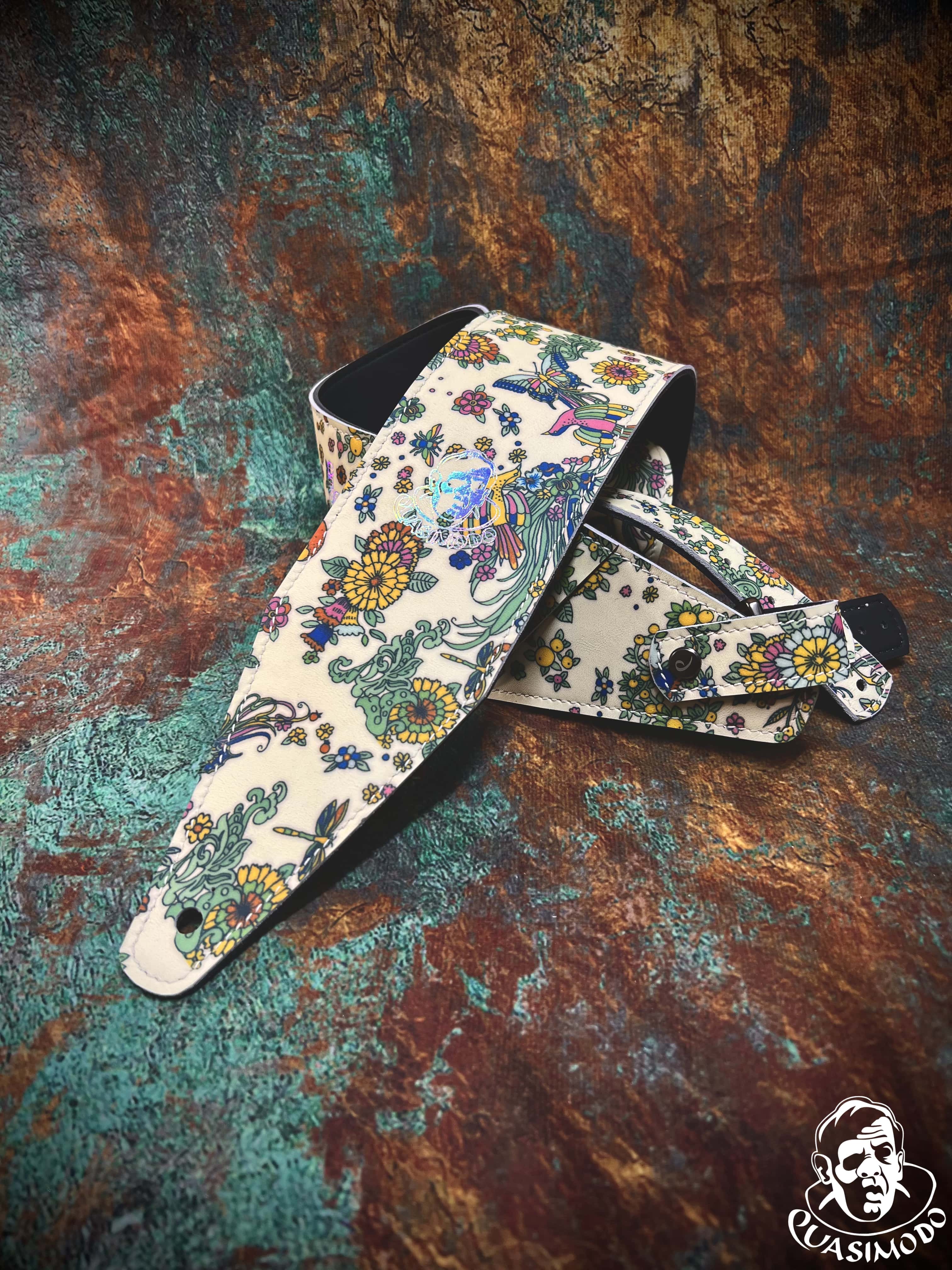 Image of Custom guitar straps-Face-Selected Design-S-065