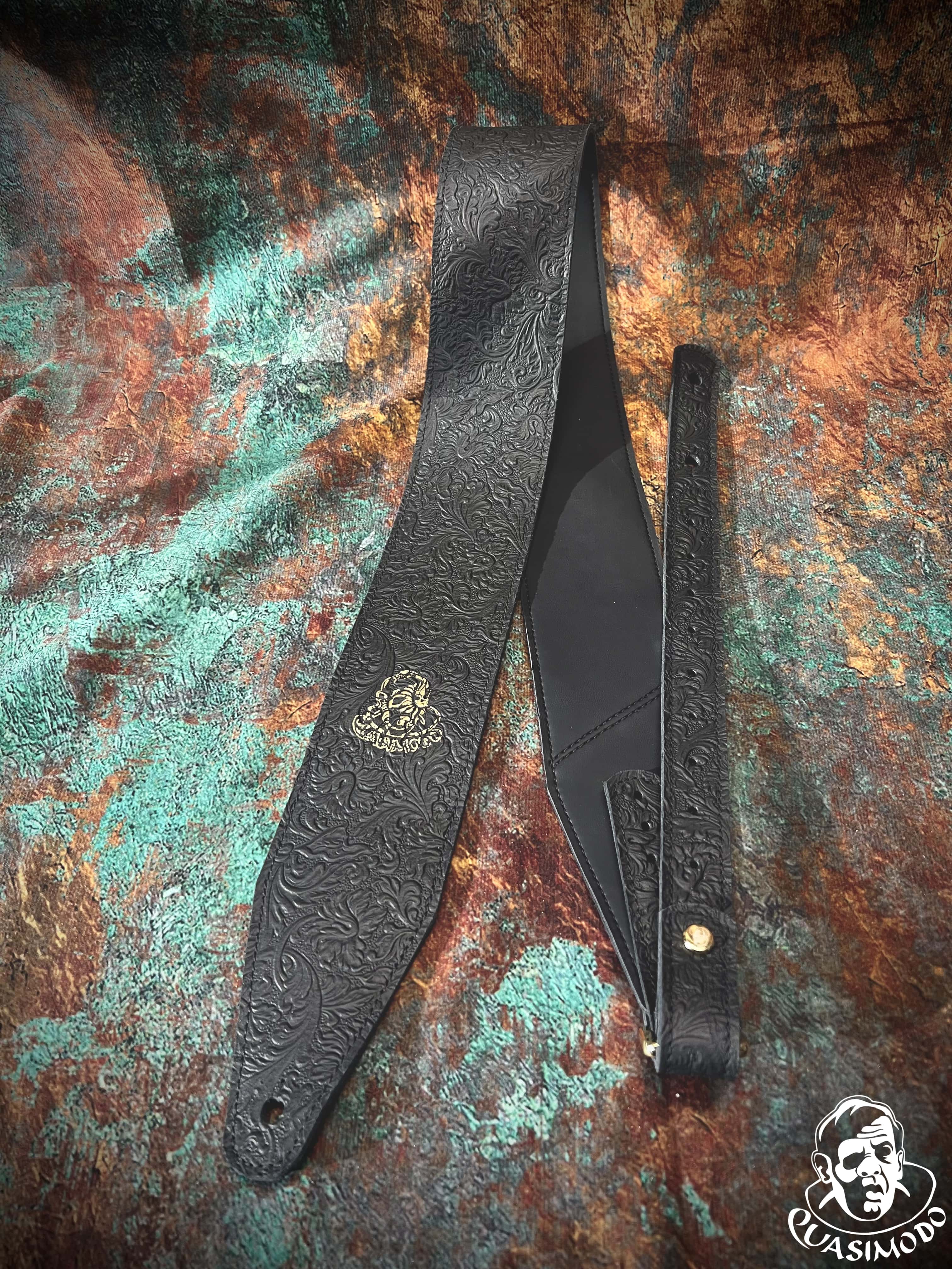 Image of Custom guitar straps-Face-Selected Design-S-066