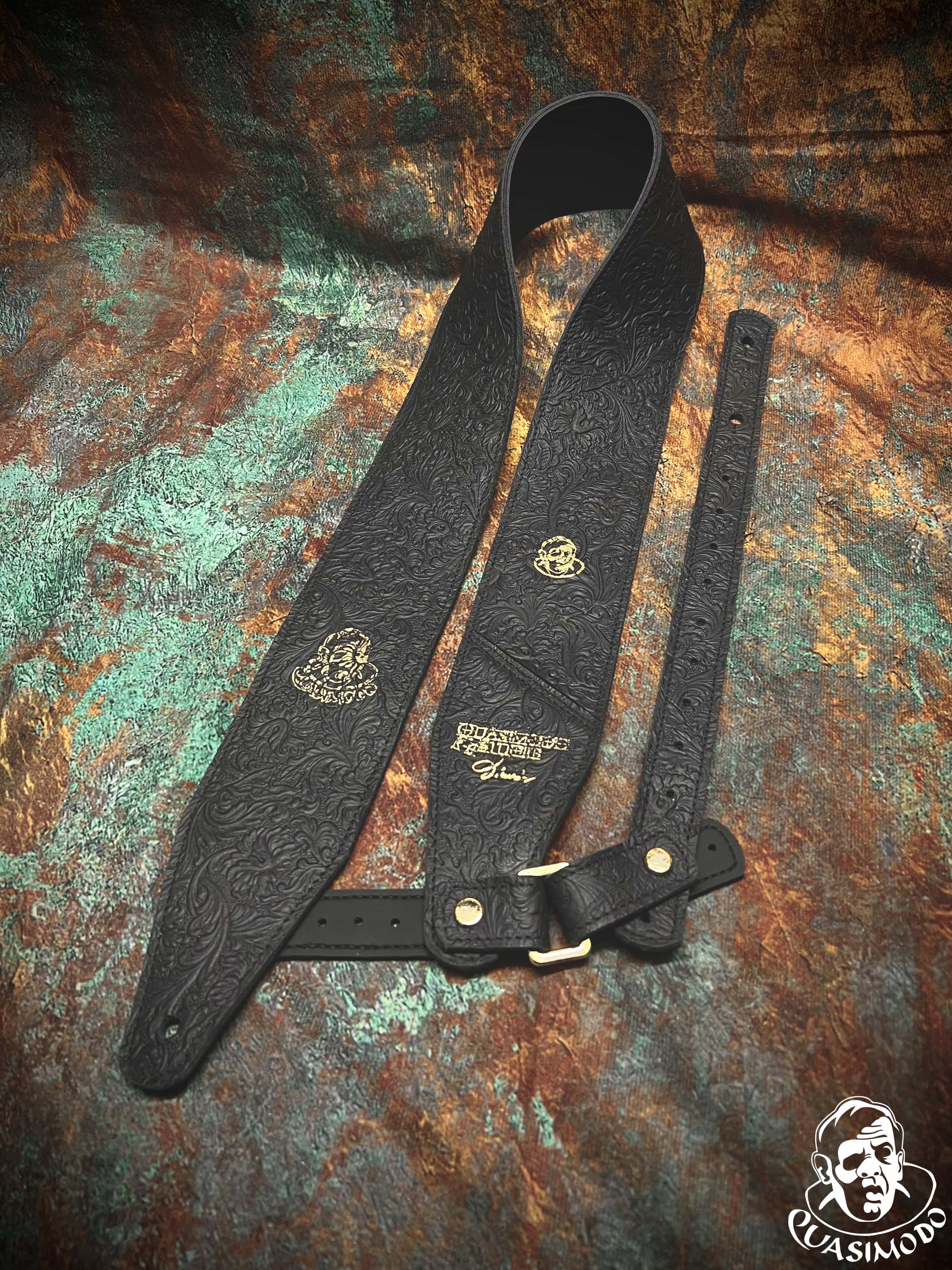 Image of Custom guitar straps-Face-Selected Design-S-066