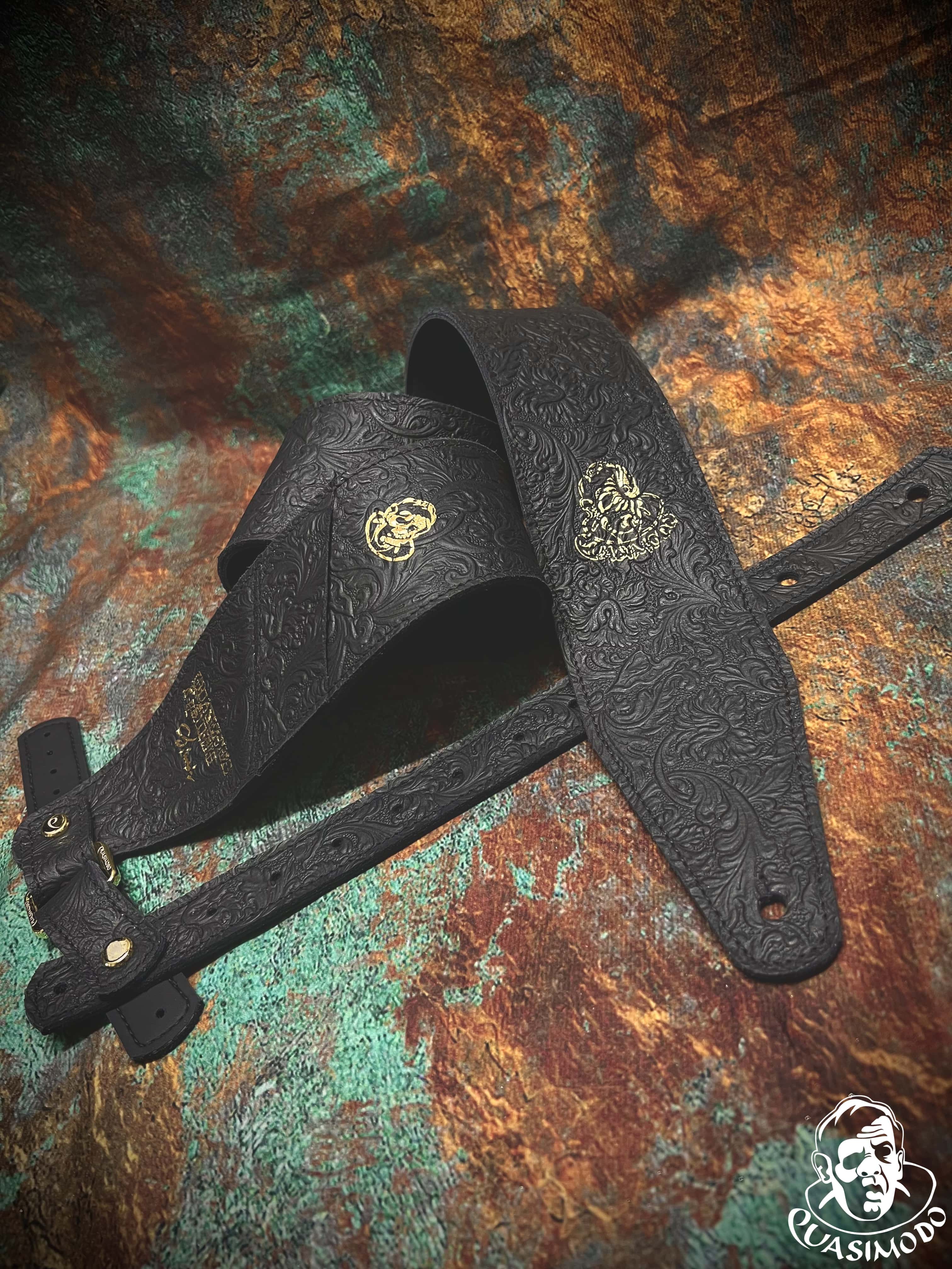 Image of Custom guitar straps-Face-Selected Design-S-066