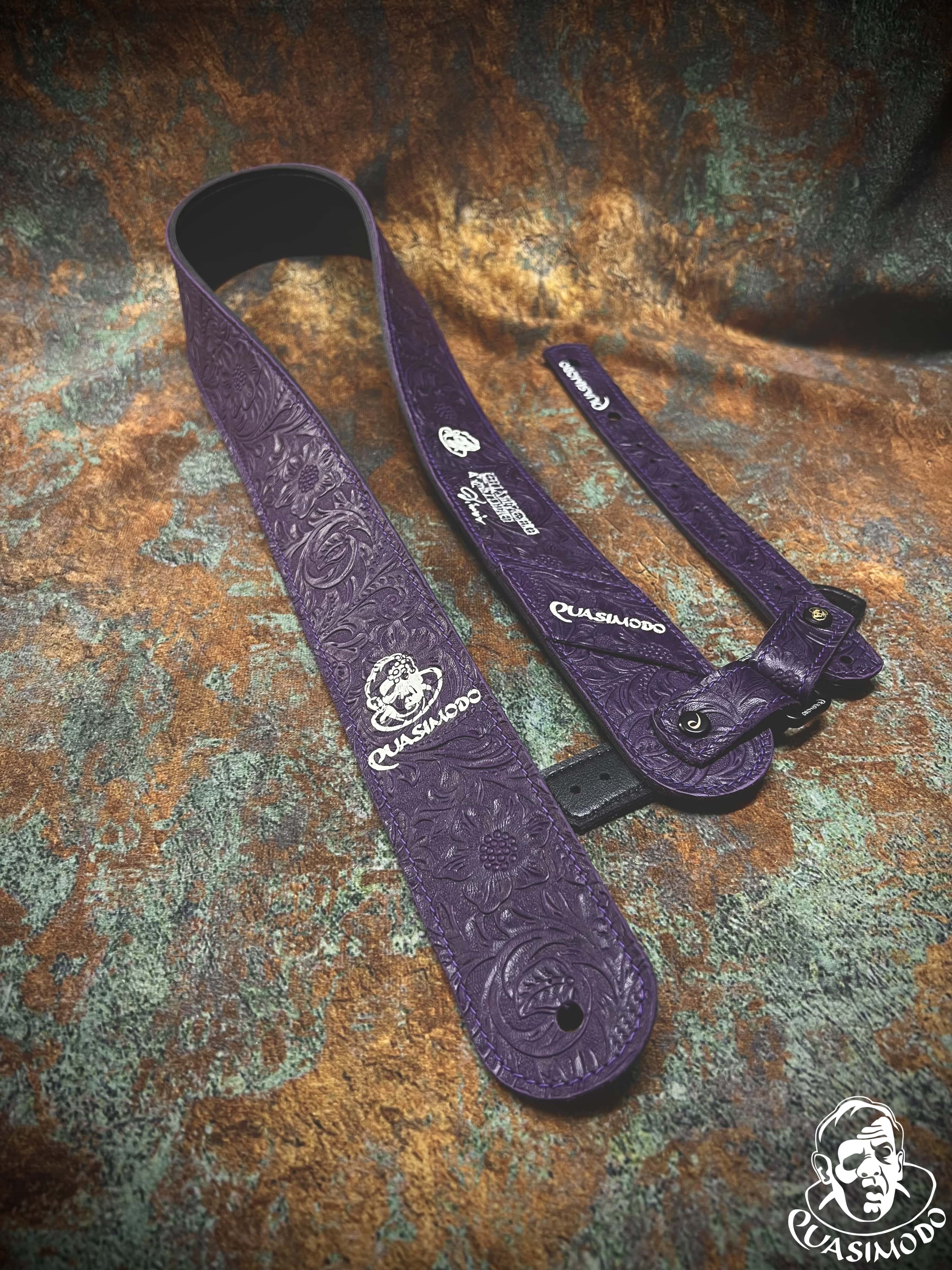 Image of Custom guitar straps-Face-Selected Design-S-069