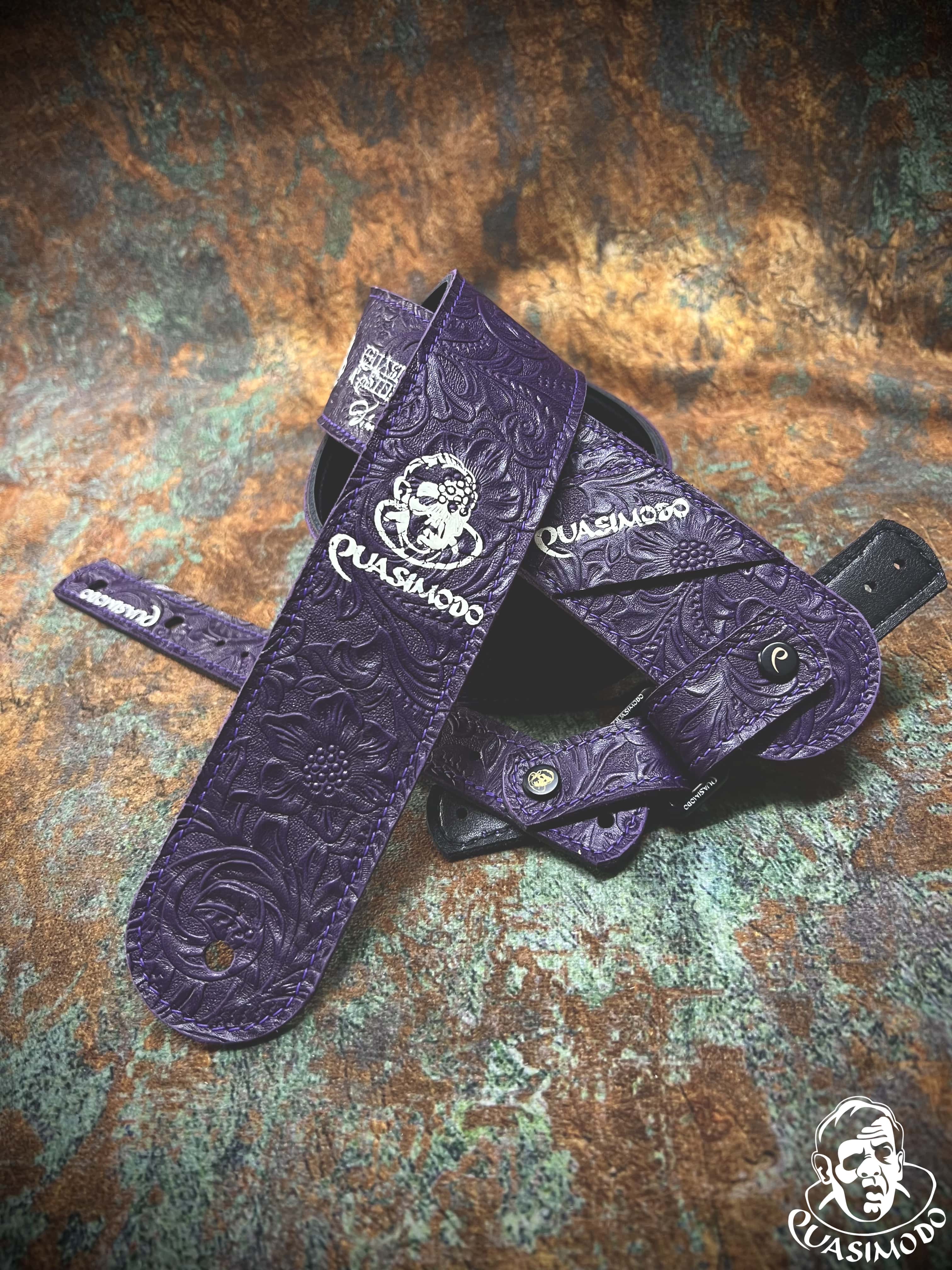 Image of Custom guitar straps-Face-Selected Design-S-069