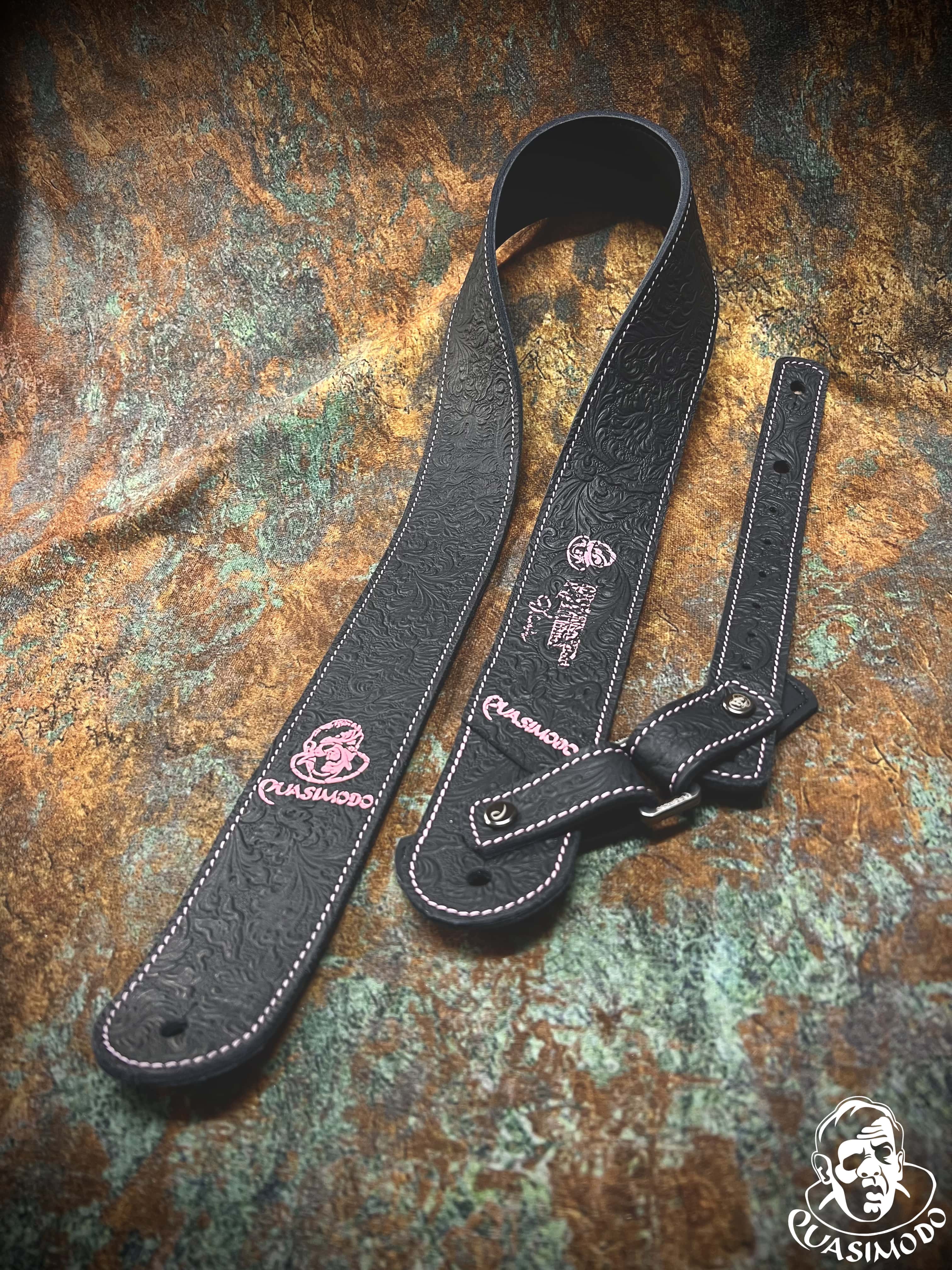 Image of Custom guitar straps-Face-Selected Design-S-070