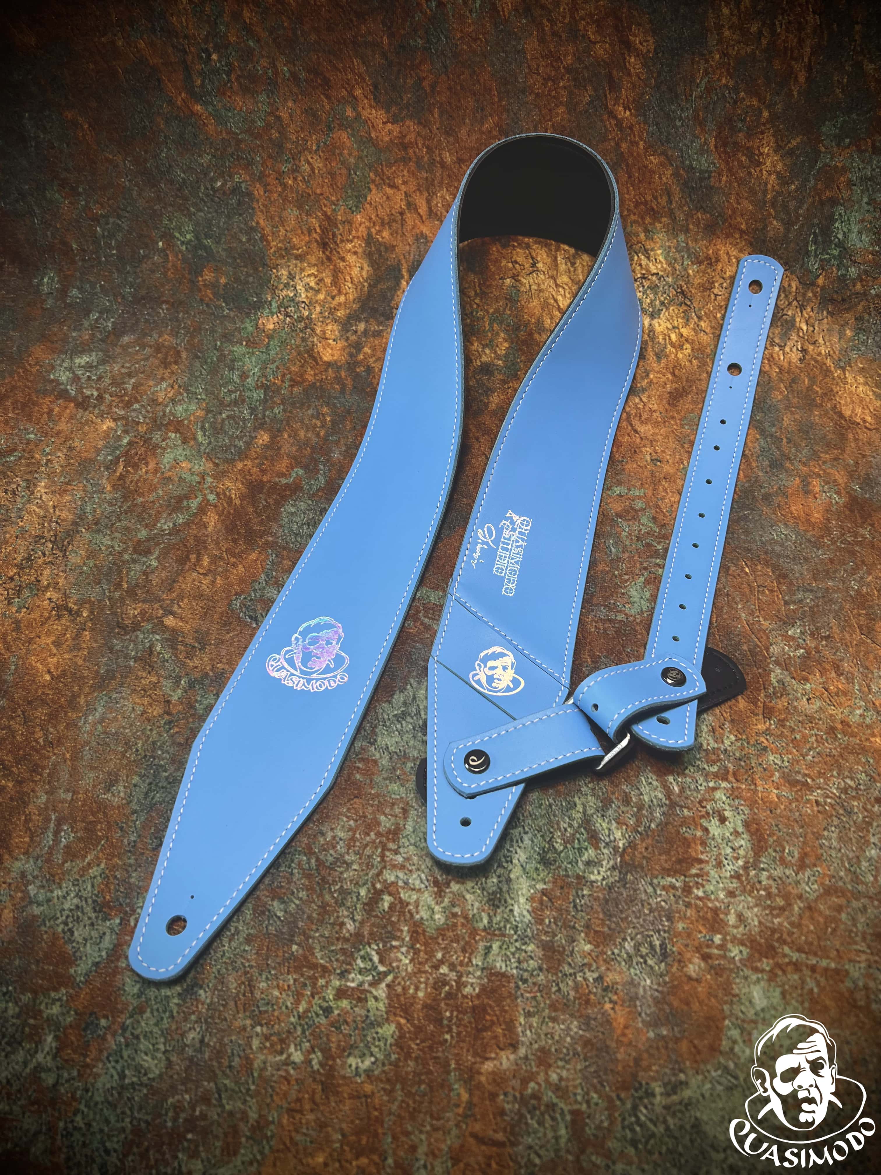 Image of Custom guitar straps-Face-Selected Design-S-075