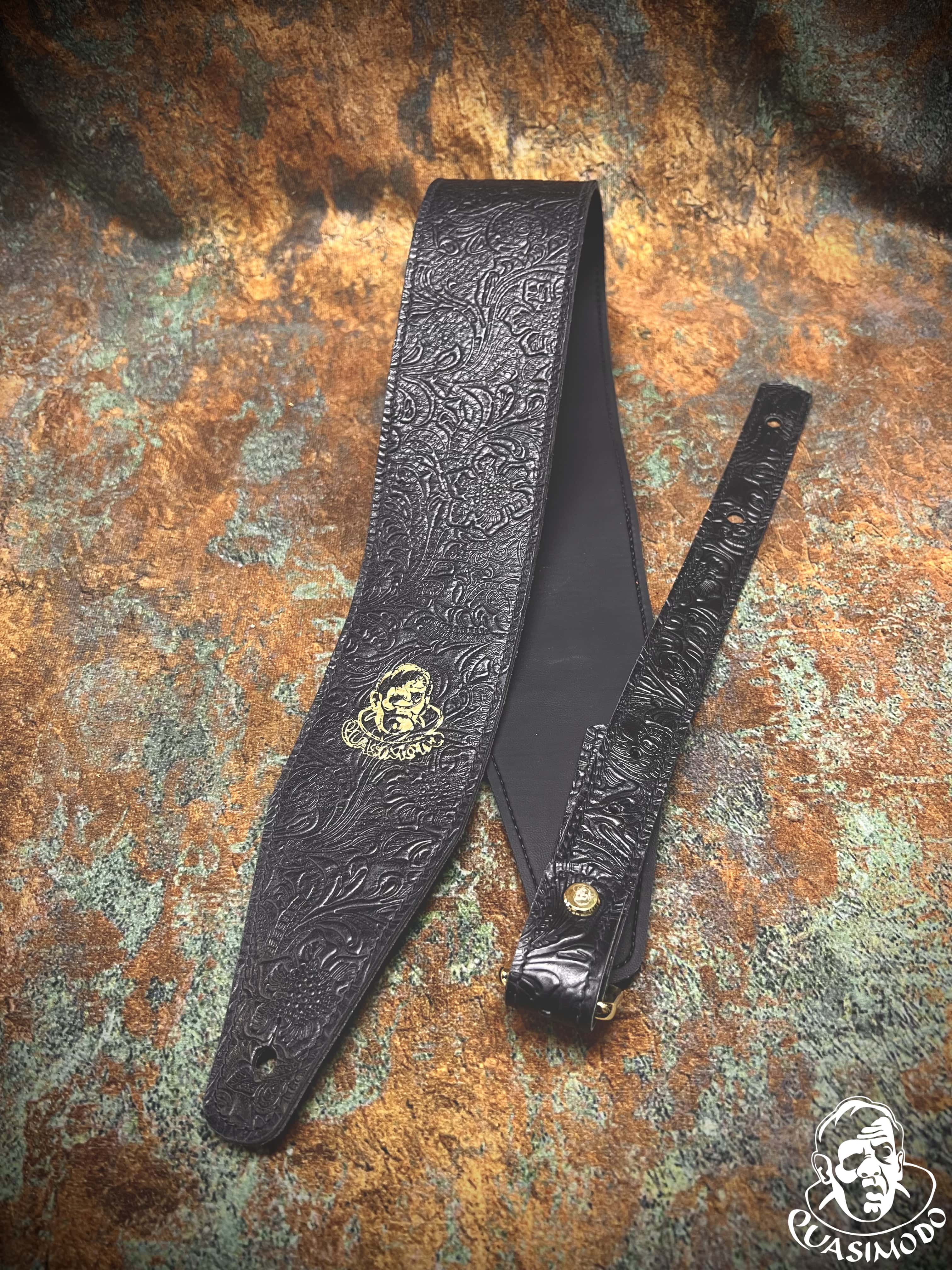 Image of Custom guitar straps-Face-Selected Design-S-076