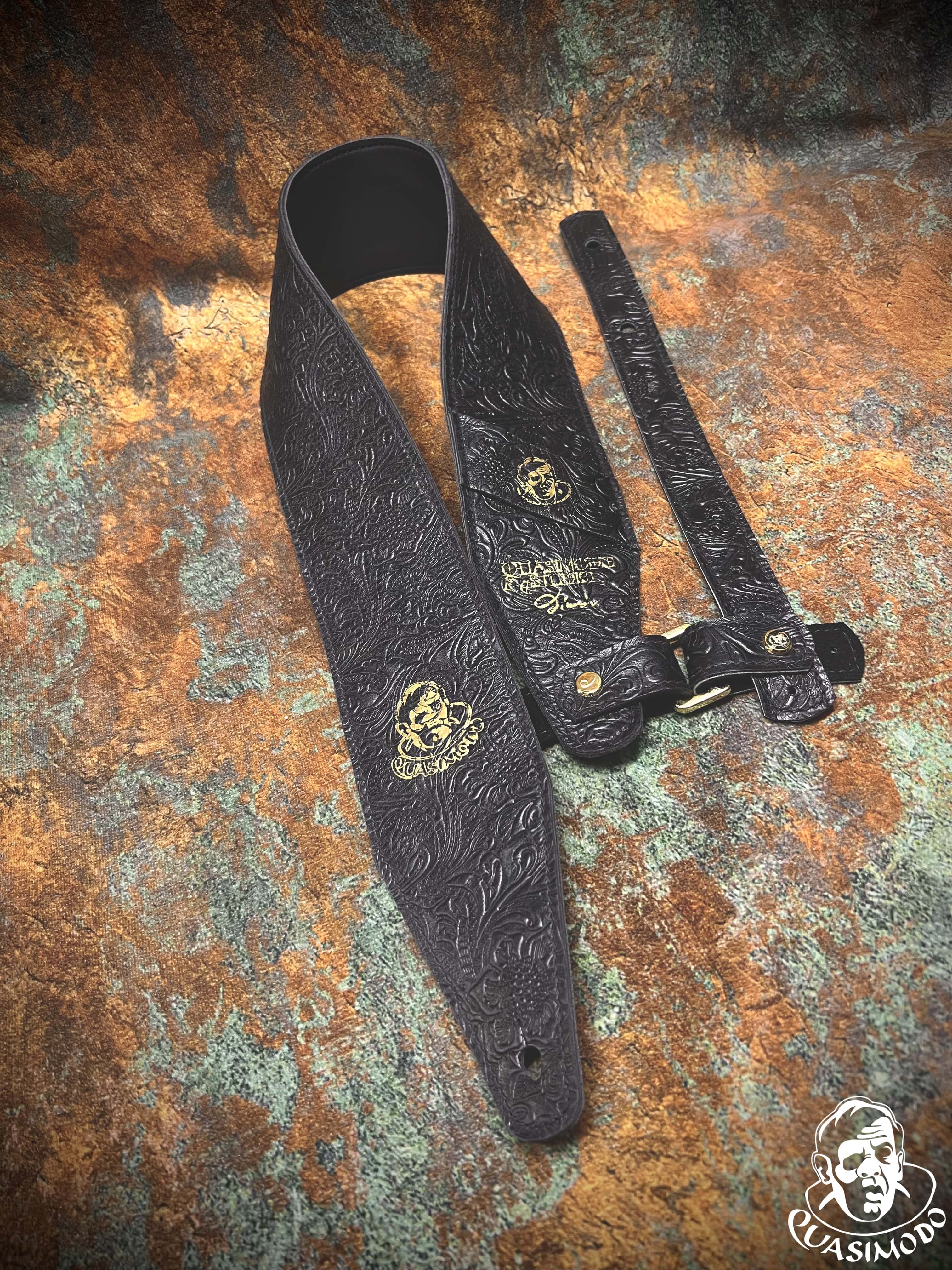 Image of Custom guitar straps-Face-Selected Design-S-076