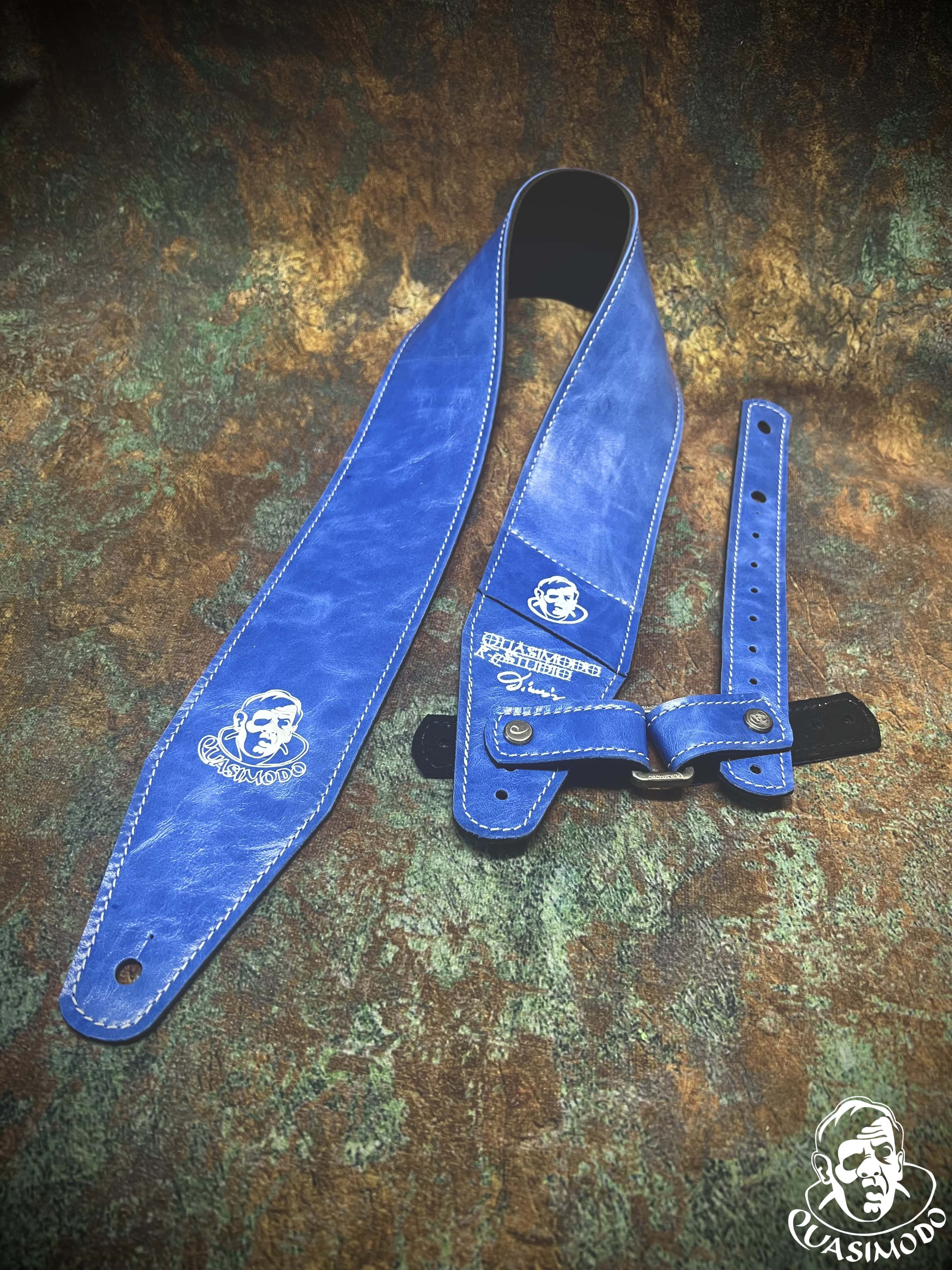 Image of Custom guitar straps-Face-Selected Design-S-078