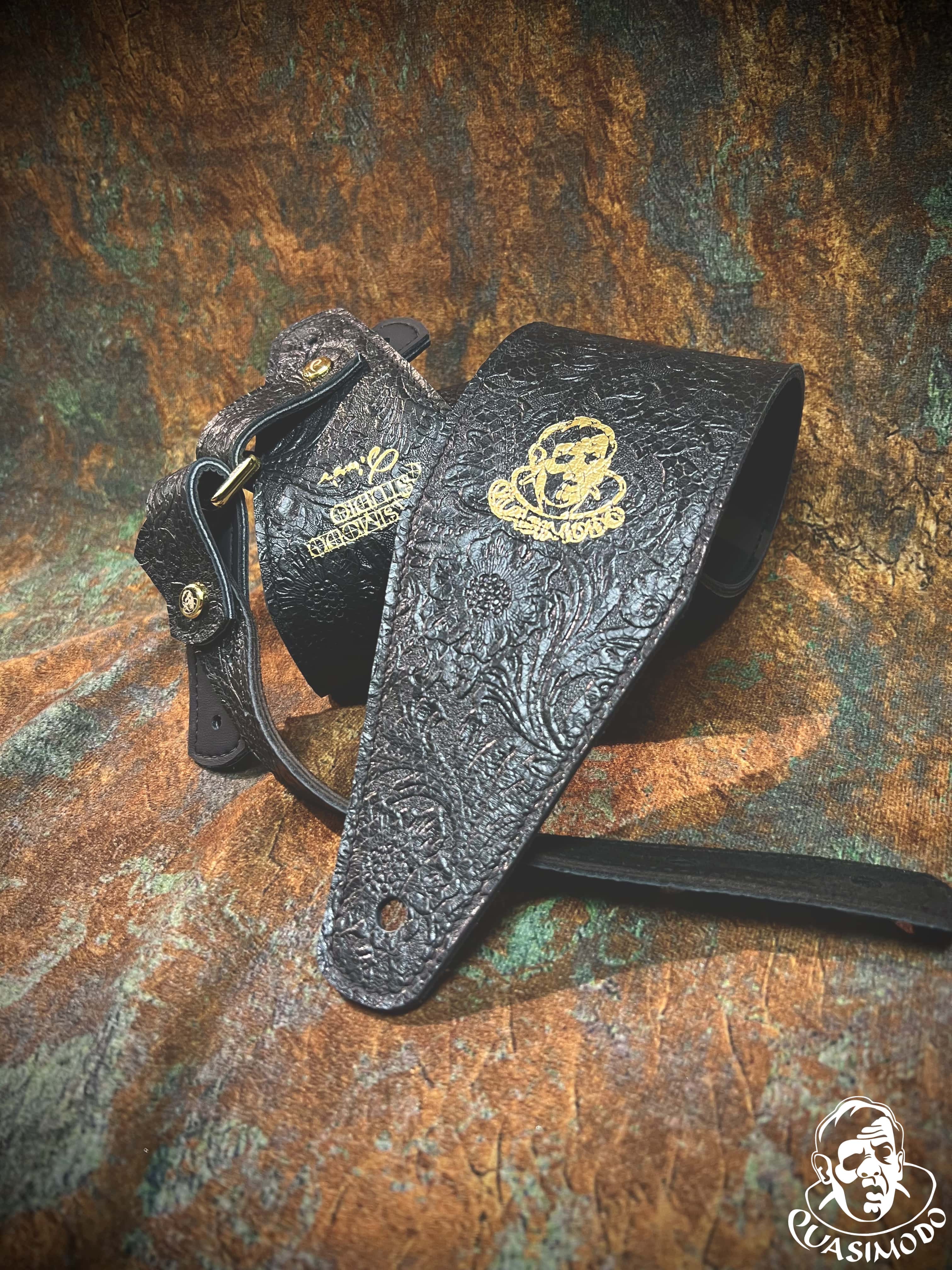 Image of Custom guitar straps-Face-Selected Design-S-082