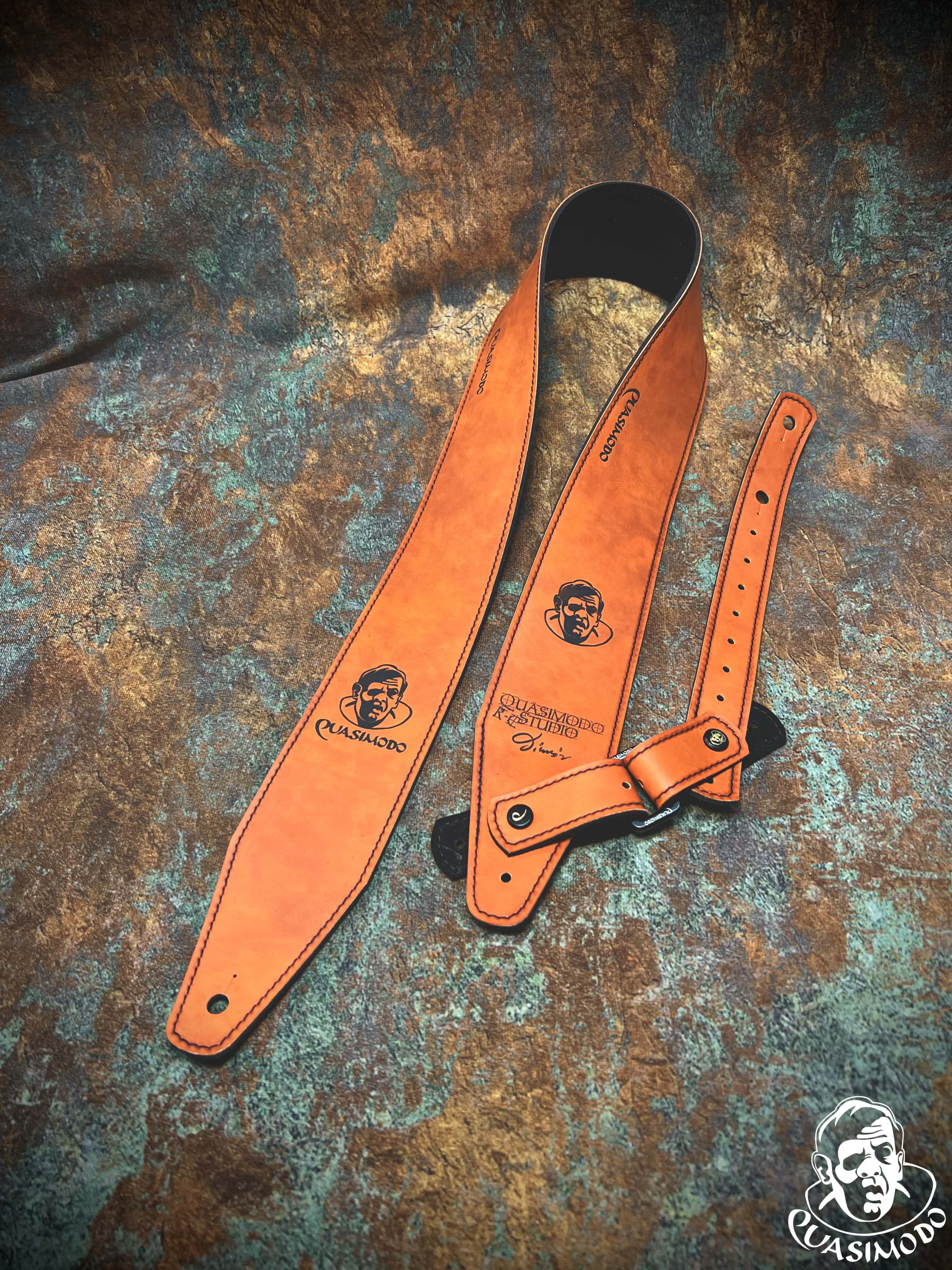 Image of Custom guitar straps-Face-Selected Design-S-083