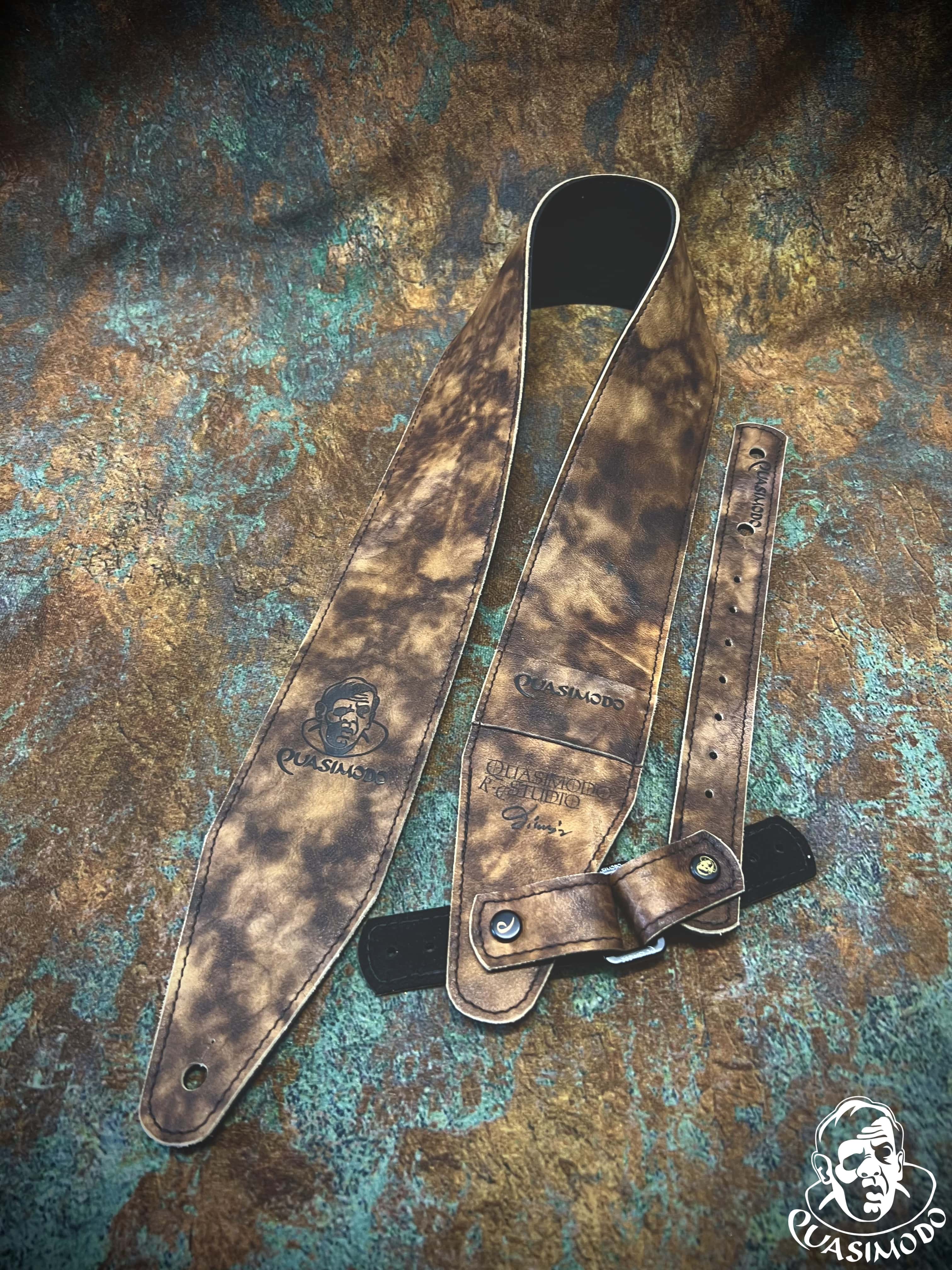 Image of Custom guitar straps-Face-Selected Design-S-096