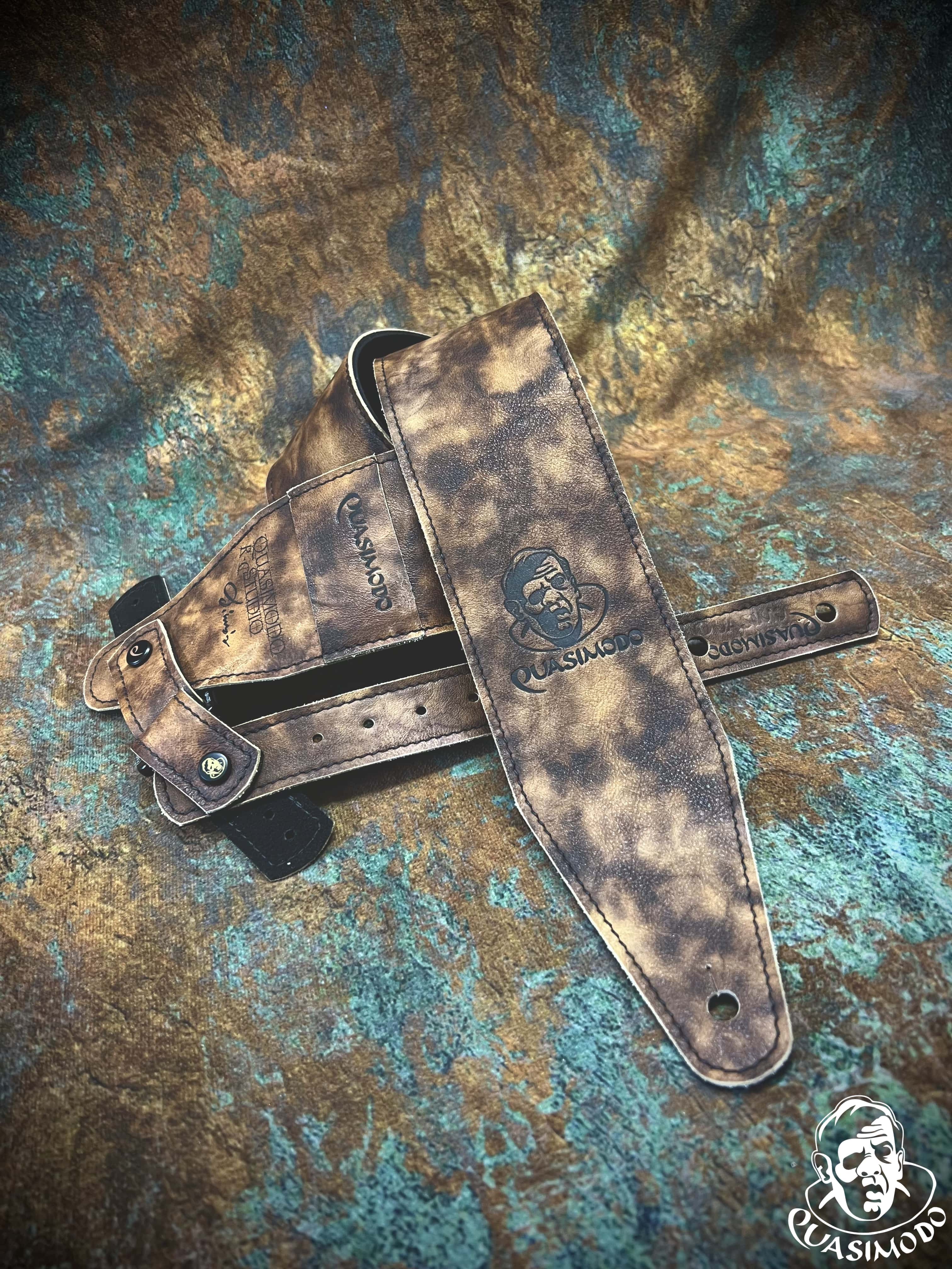 Image of Custom guitar straps-Face-Selected Design-S-096