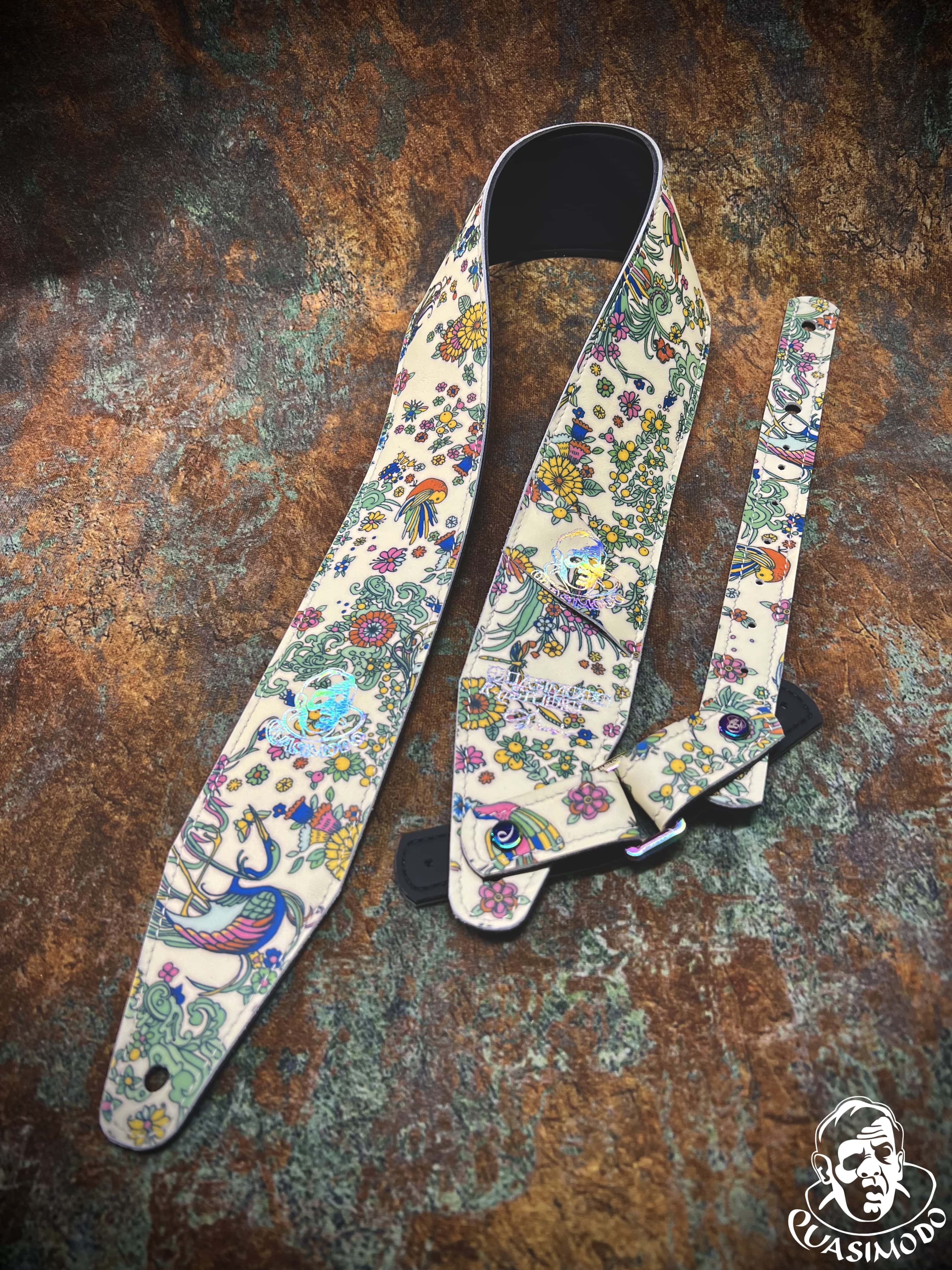 Custom guitar straps-Face-Selected Design-S-101