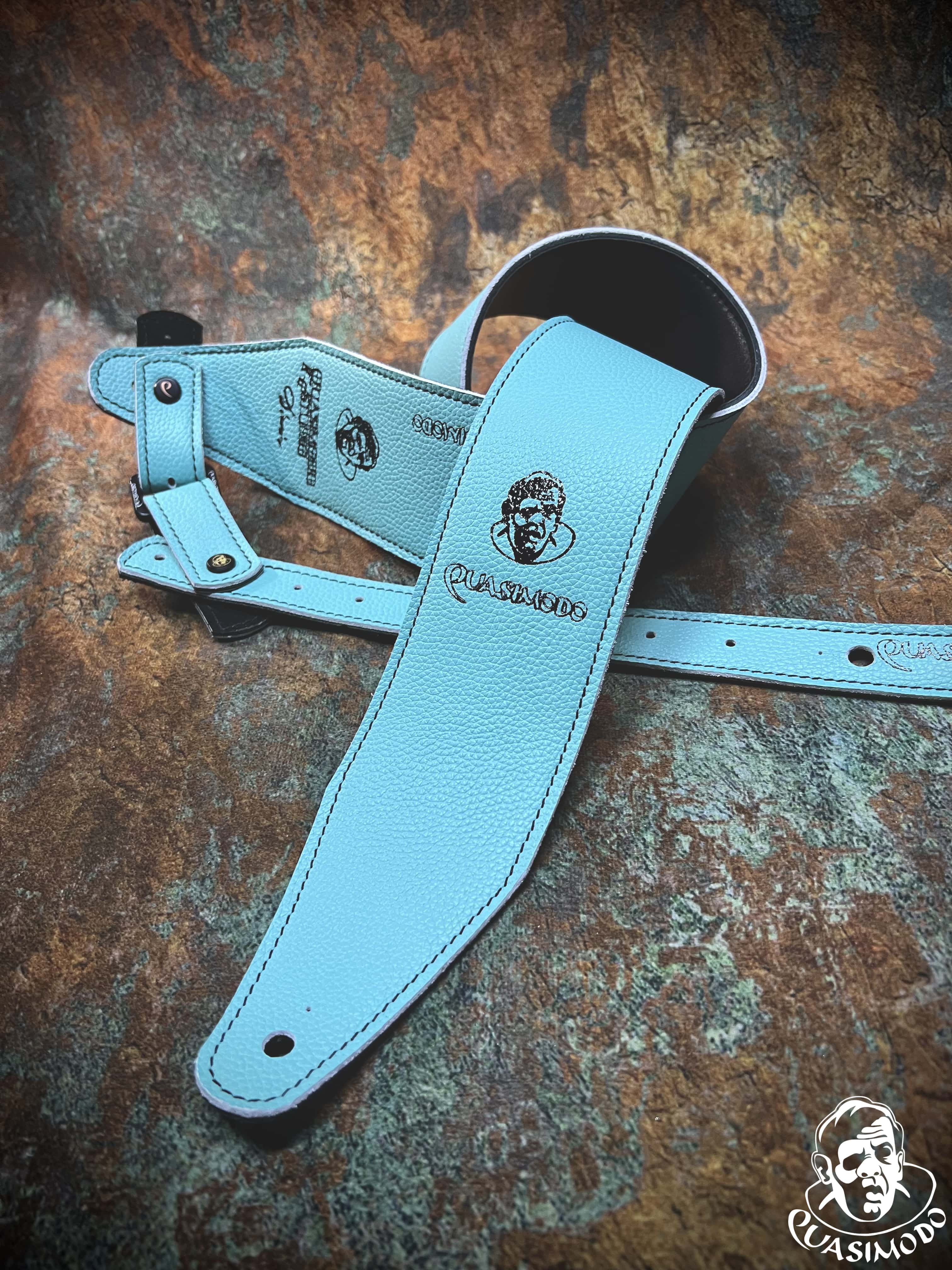 Image of Custom guitar straps-Face-Selected Design-S-109