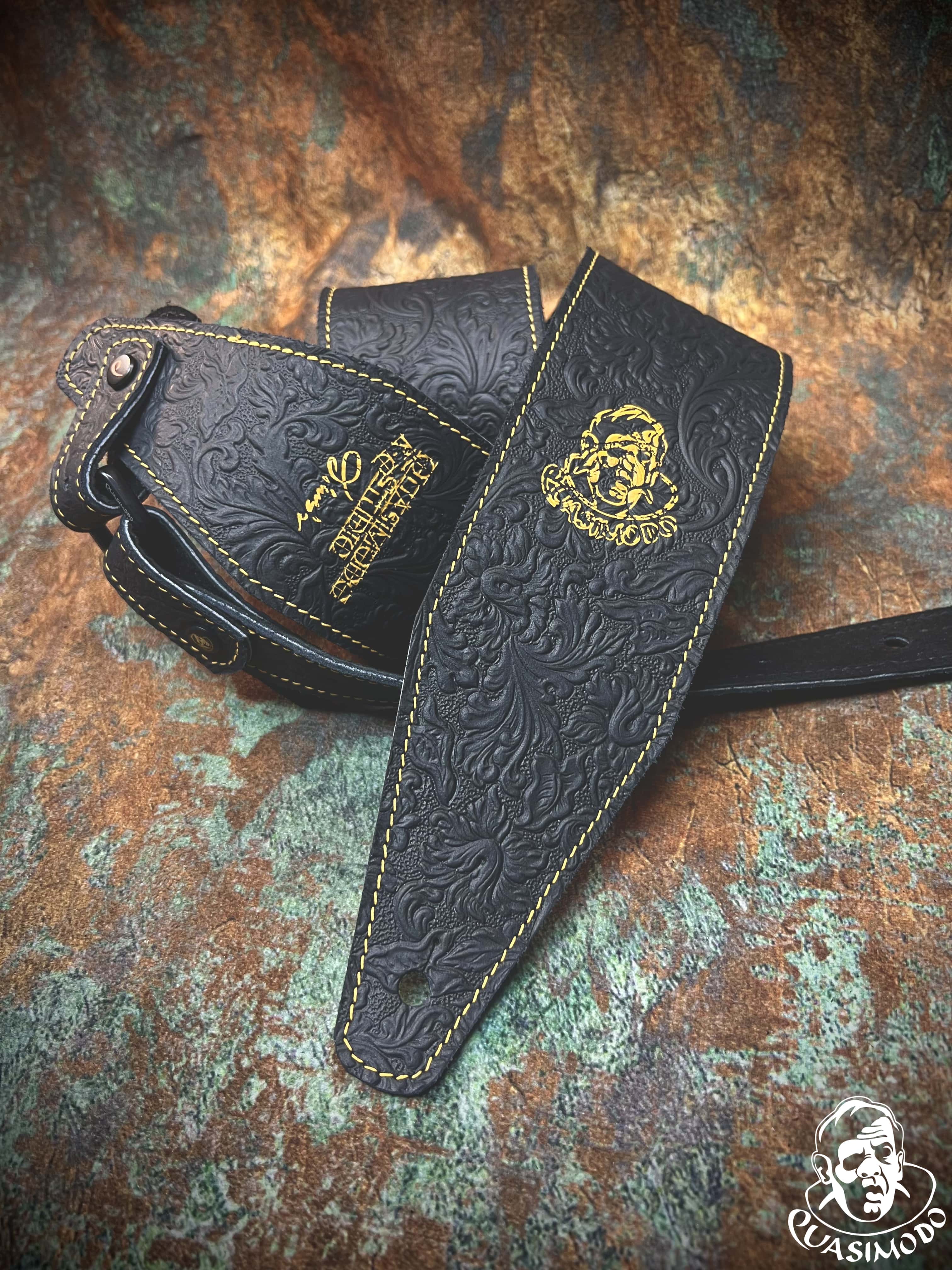 Image of Custom guitar straps-Face-Selected Design-S-112