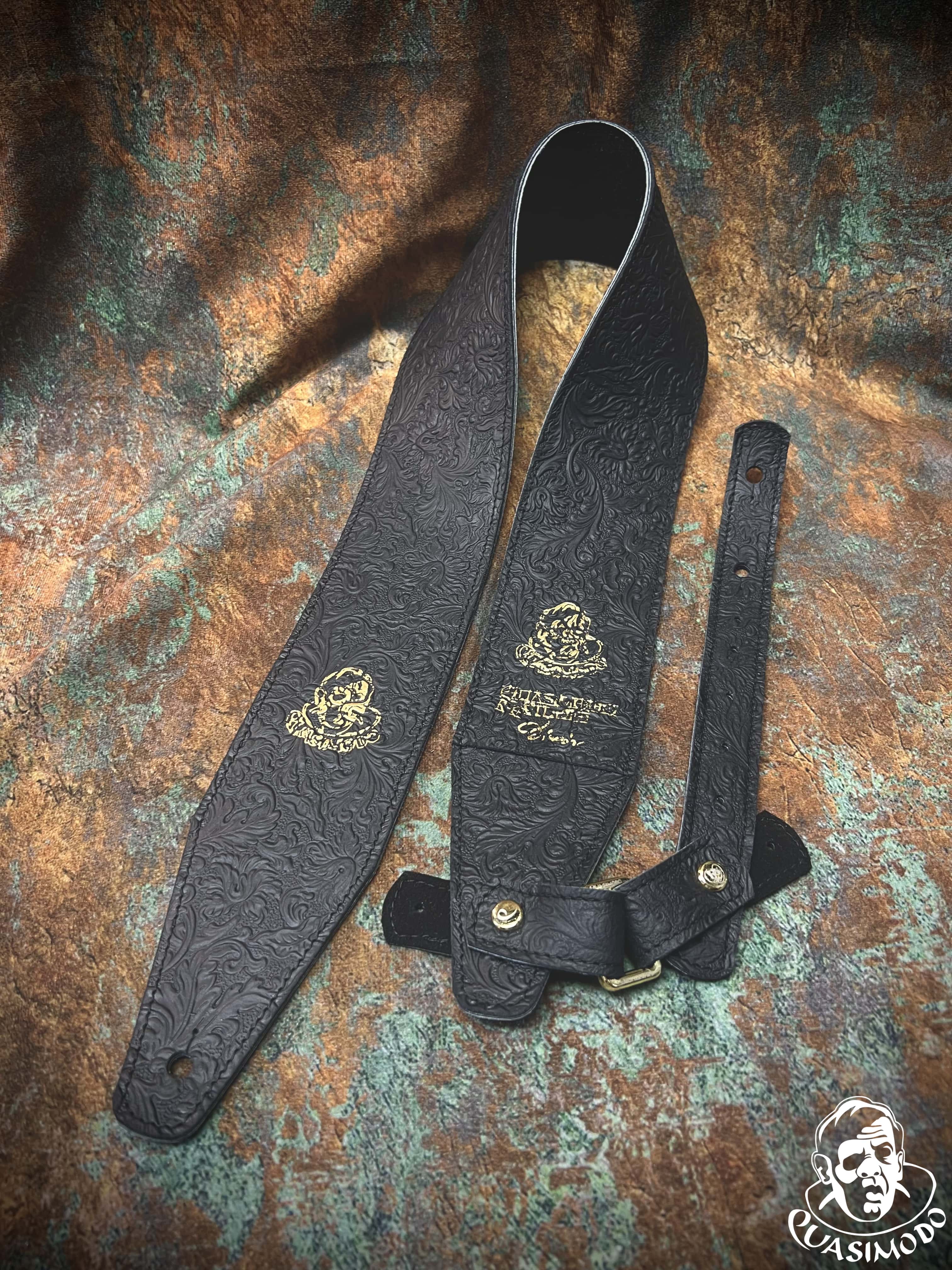 Image of Custom guitar straps-Face-Selected Design-S-114