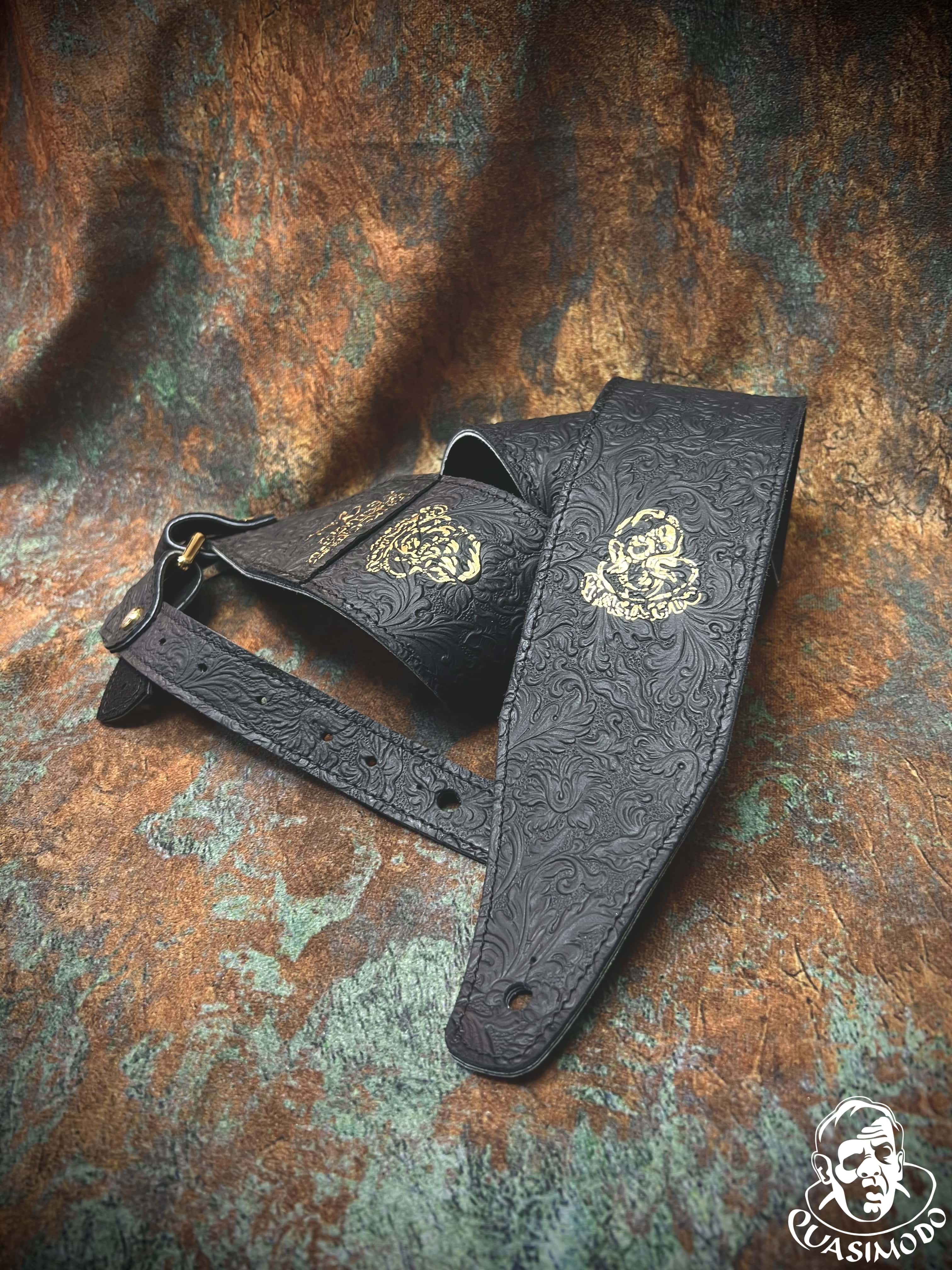 Image of Custom guitar straps-Face-Selected Design-S-114