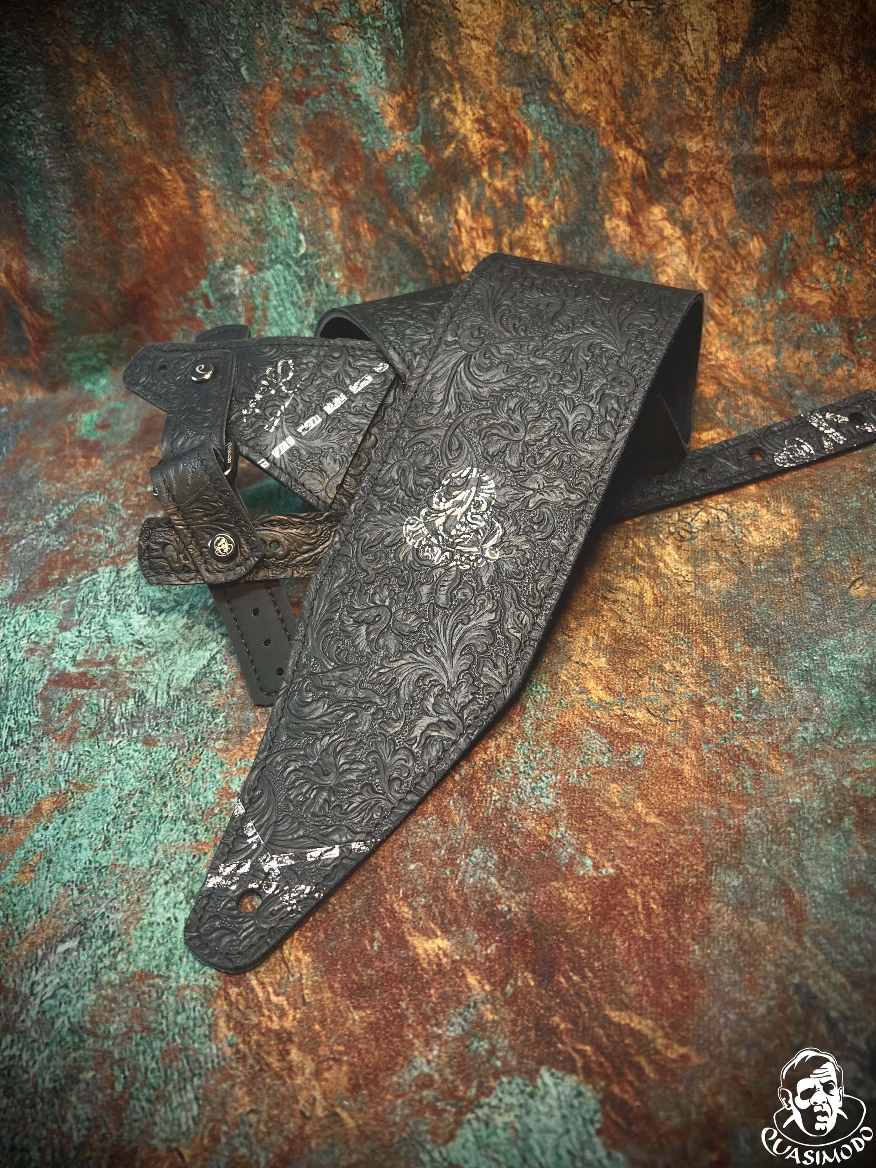 Image of Custom guitar straps-Face-Selected Design-S-147