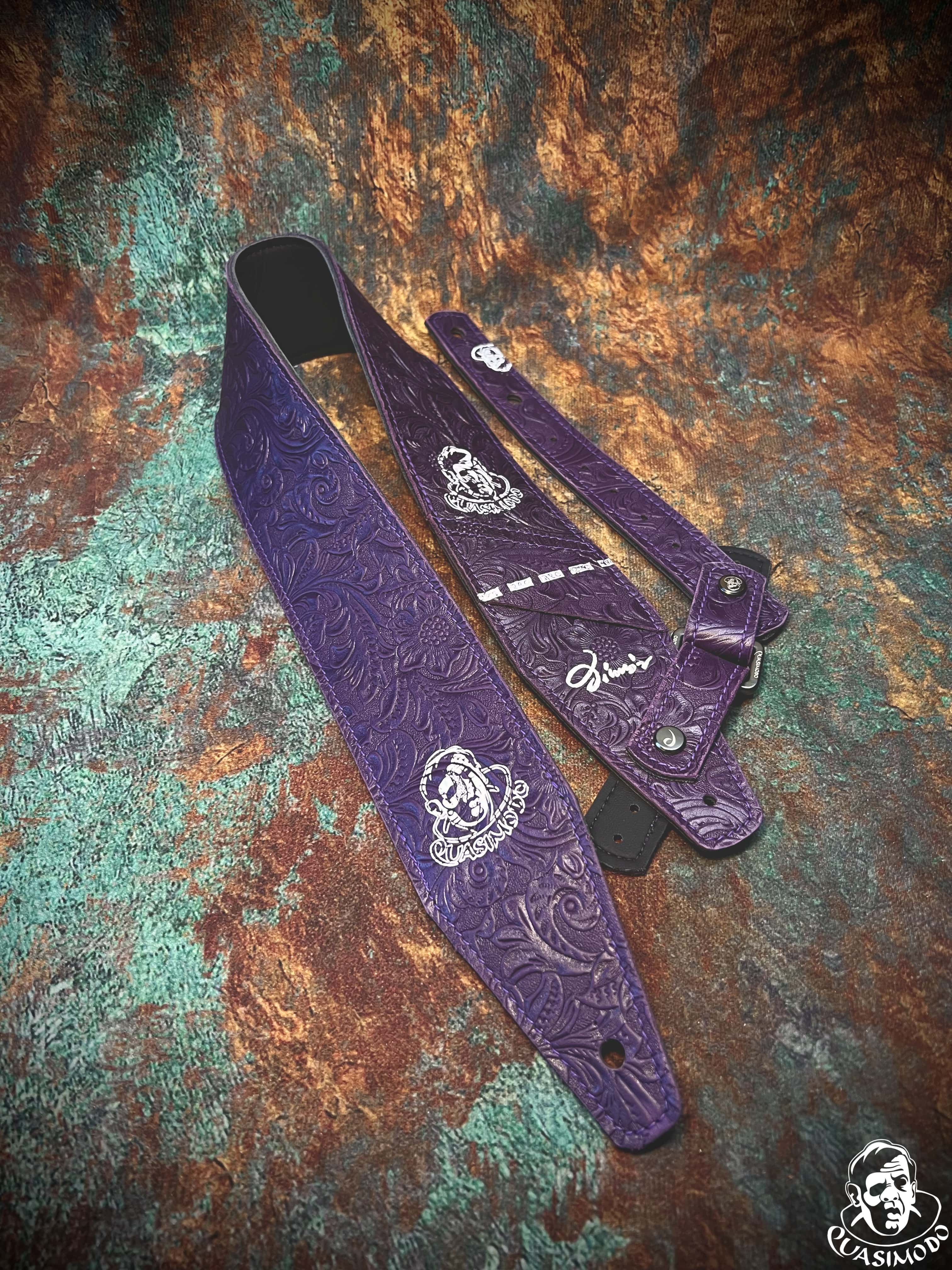 Image of Custom guitar straps-Face-Selected Design-S-148