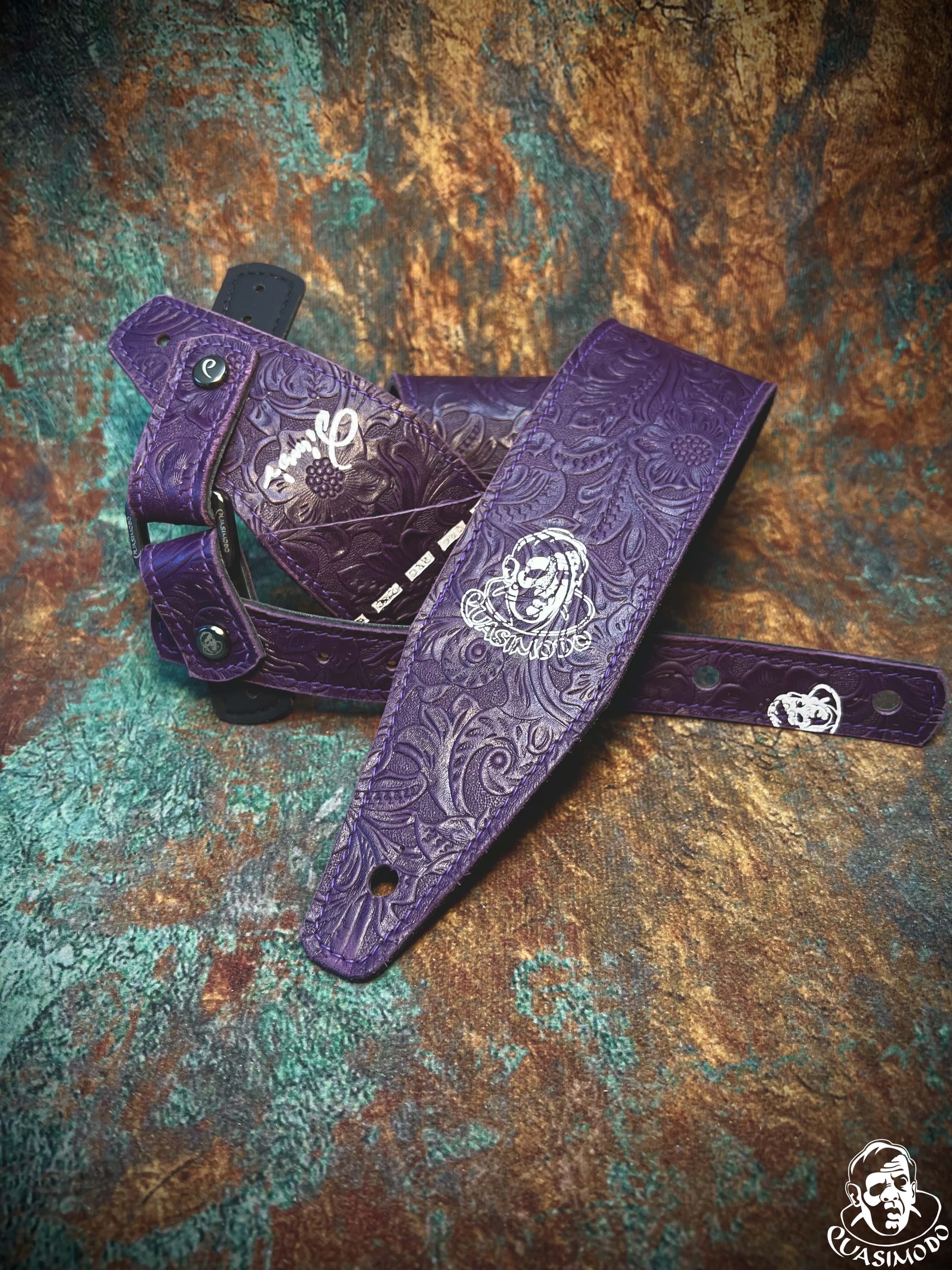 Image of Custom guitar straps-Face-Selected Design-S-148