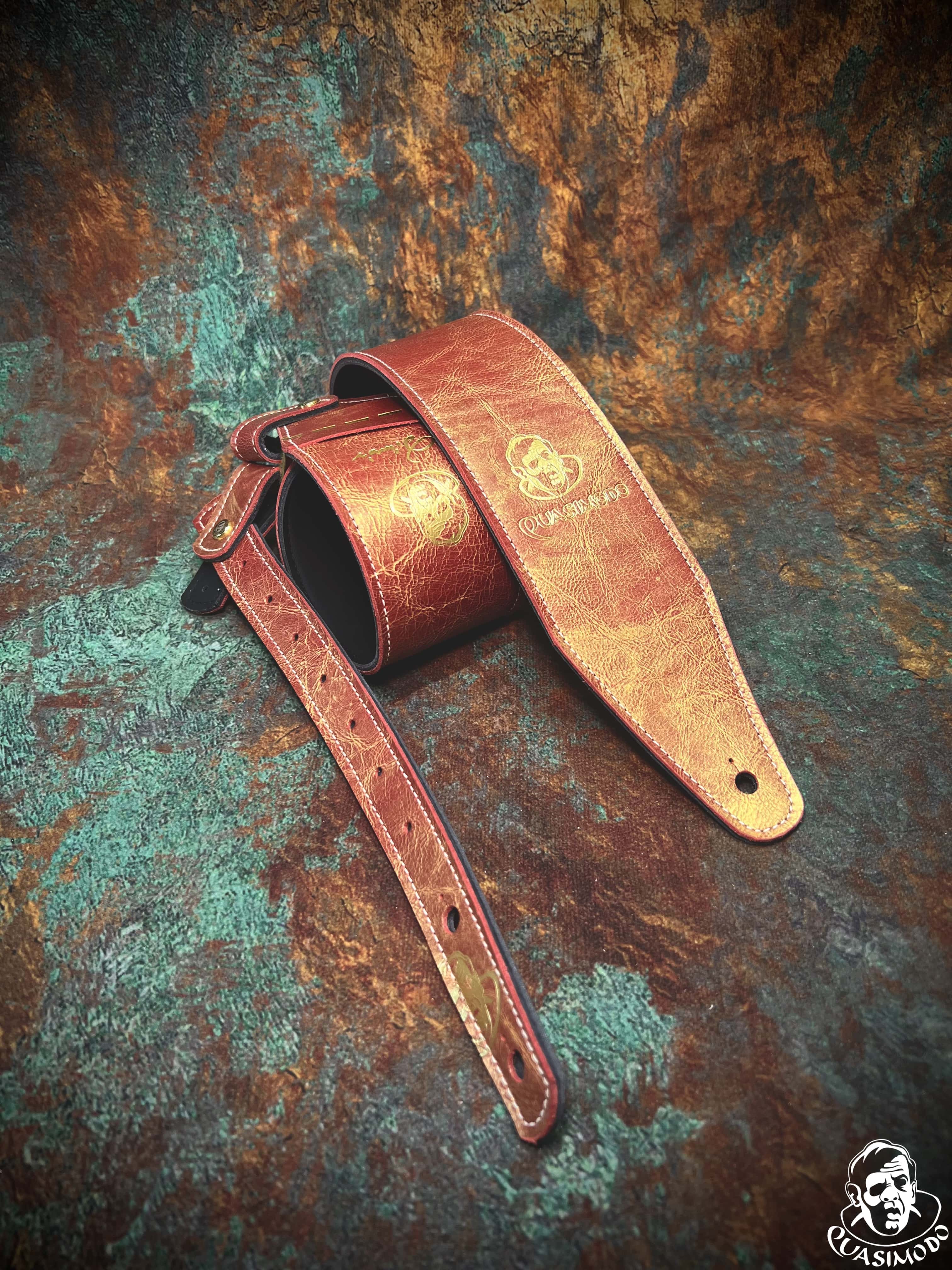 Image of Custom guitar straps-Face-Selected Design-S-155