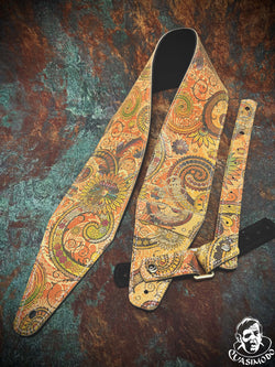 Image of Custom guitar straps-Face-Selected Design-S-158