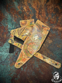 Image of Custom guitar straps-Face-Selected Design-S-158