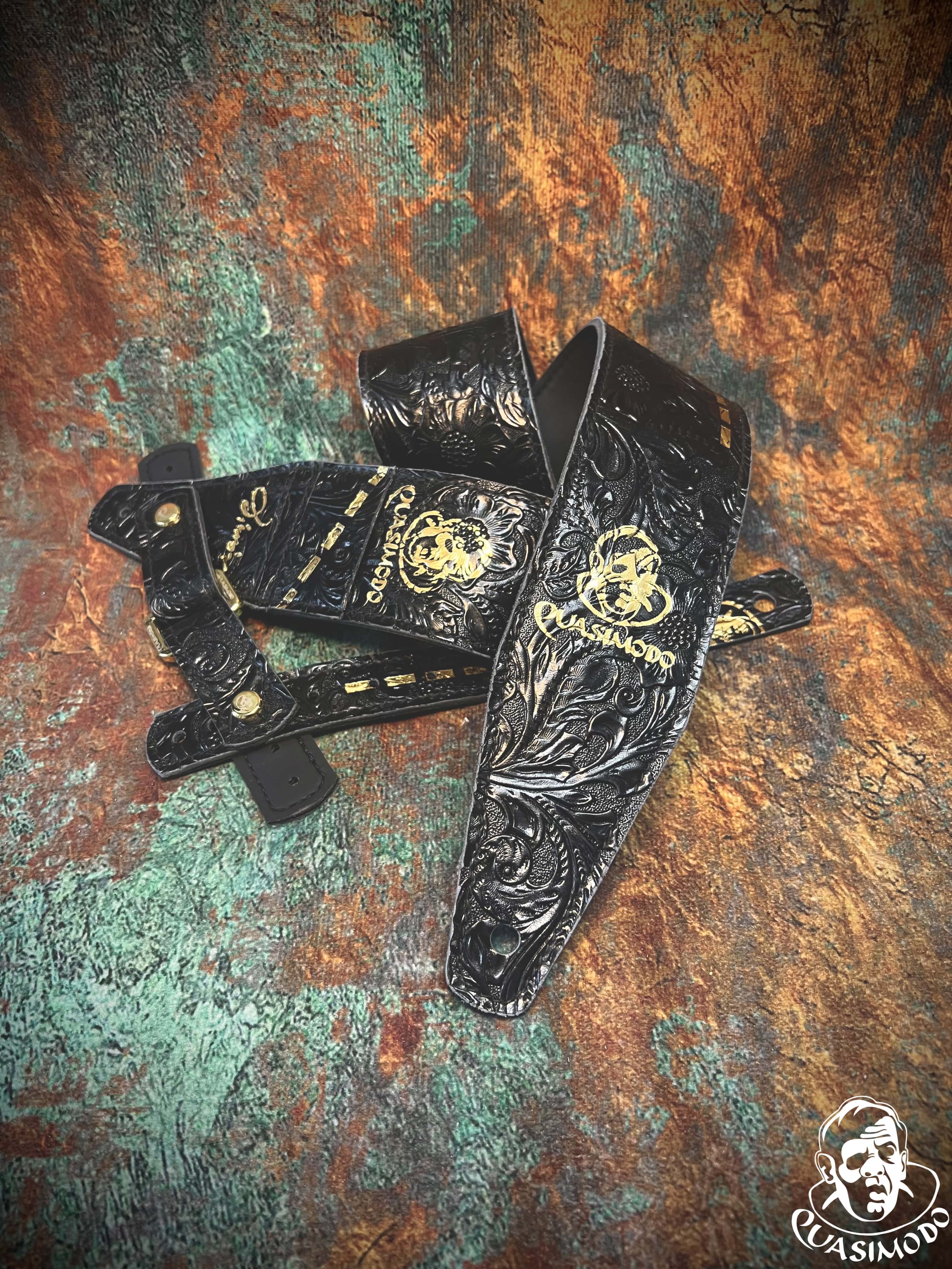 Image of Custom guitar straps-Face-Selected Design-S-164