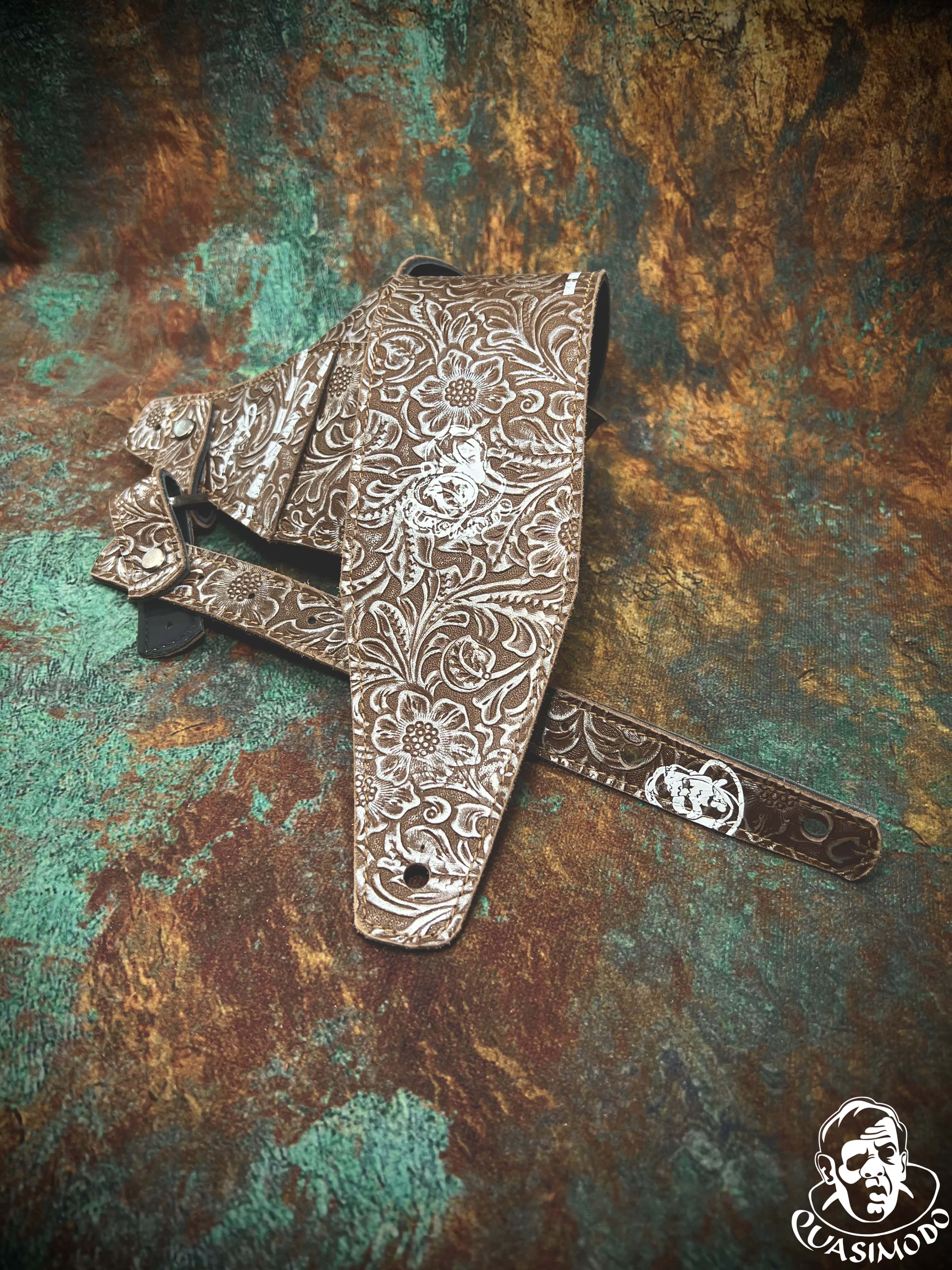 Image of Custom guitar straps-Face-Selected Design-S-170