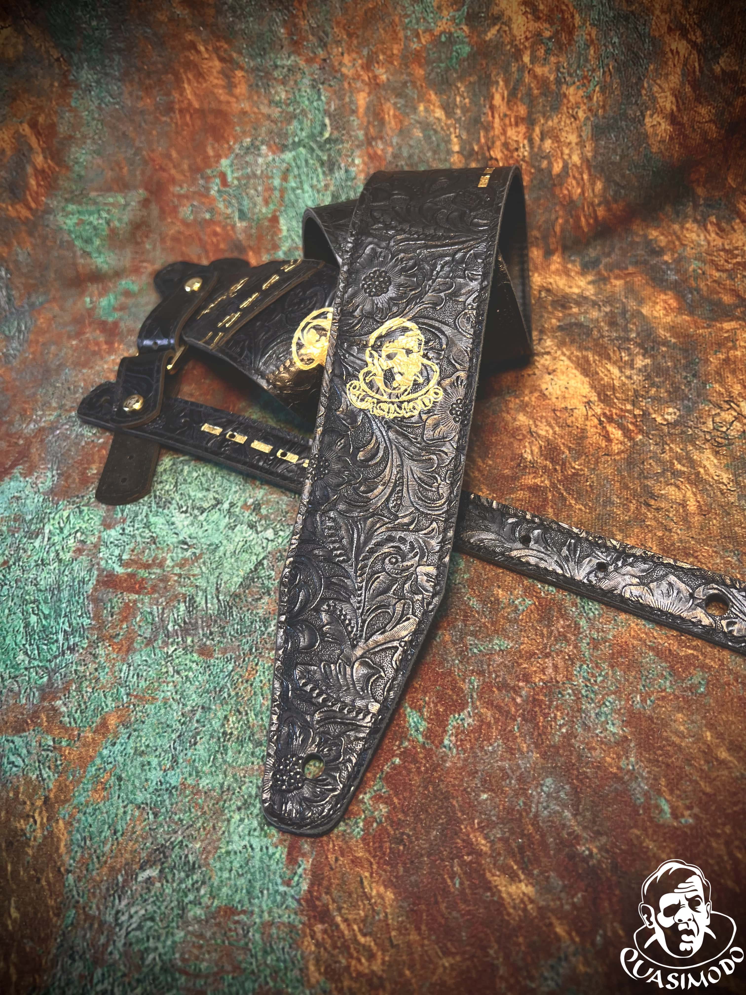 Custom guitar straps-Face-Selected Design-S-180
