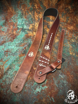 Image of Custom guitar straps-Face-Selected Design-S-182