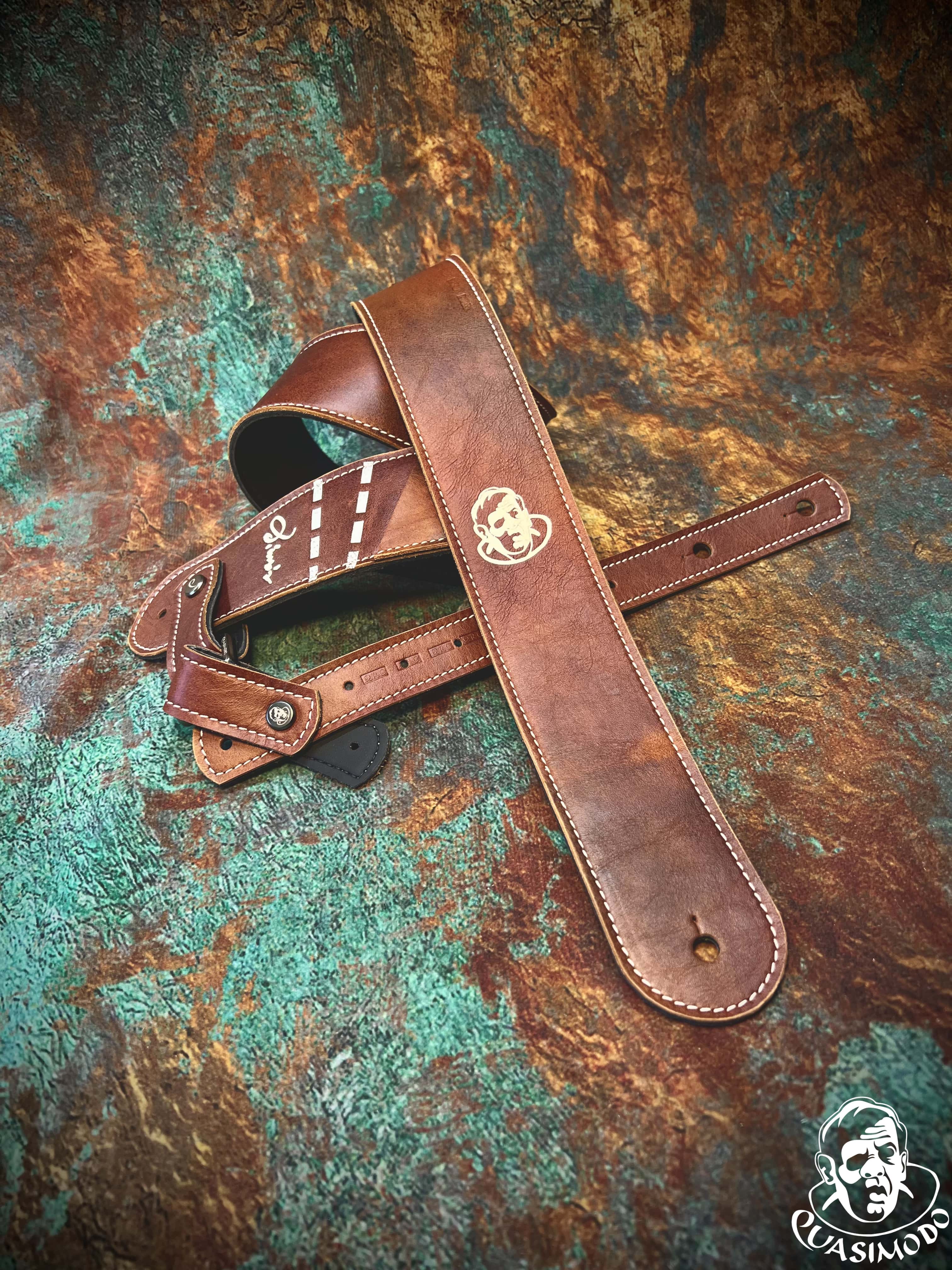 Custom guitar straps-Face-Selected Design-S-182