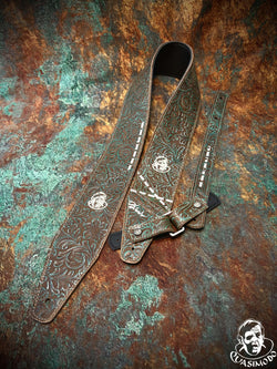 Image of Custom guitar straps-Face-Selected Design-S-183