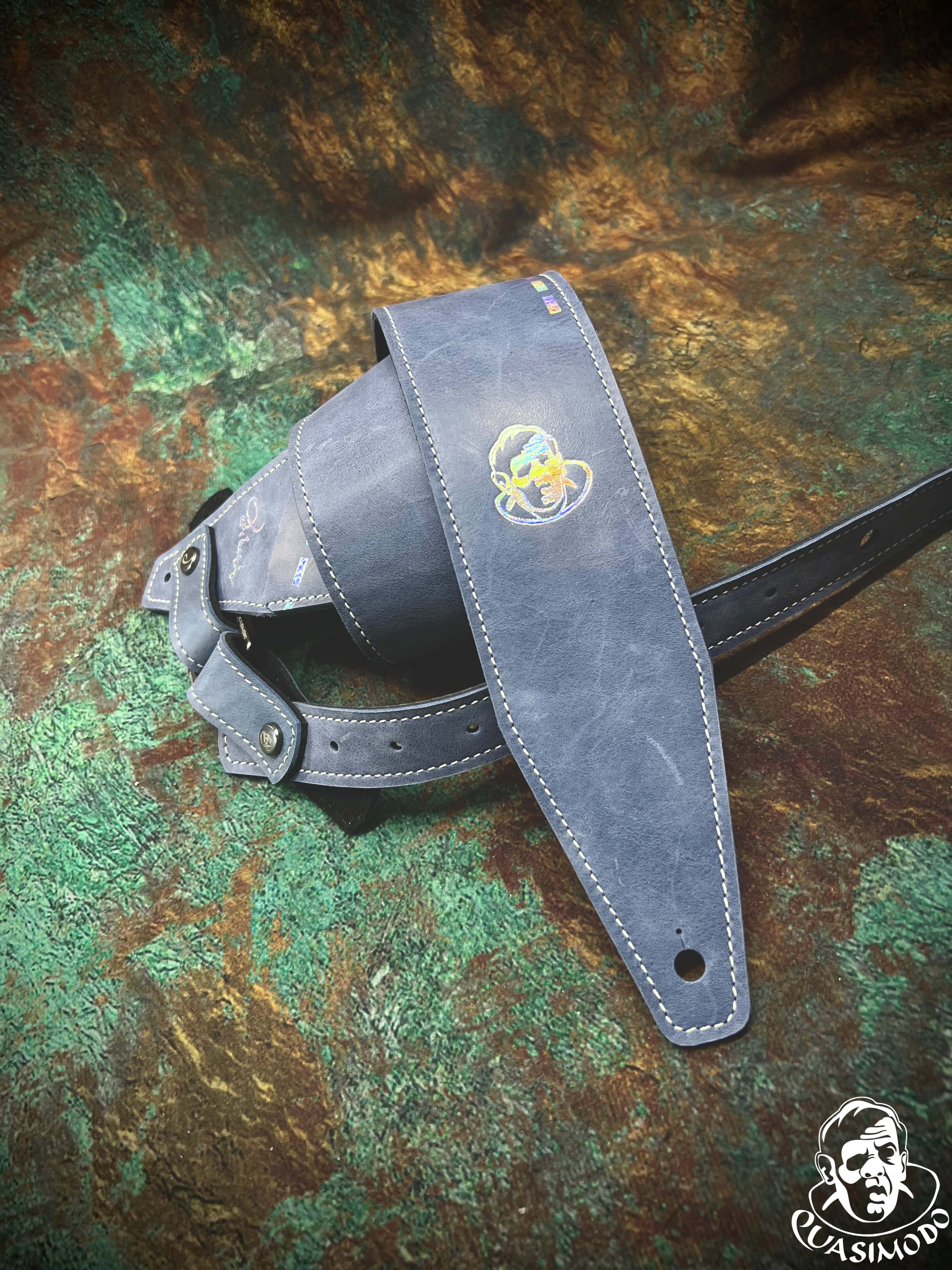 Image of Custom guitar straps-Face-Selected Design-S-184