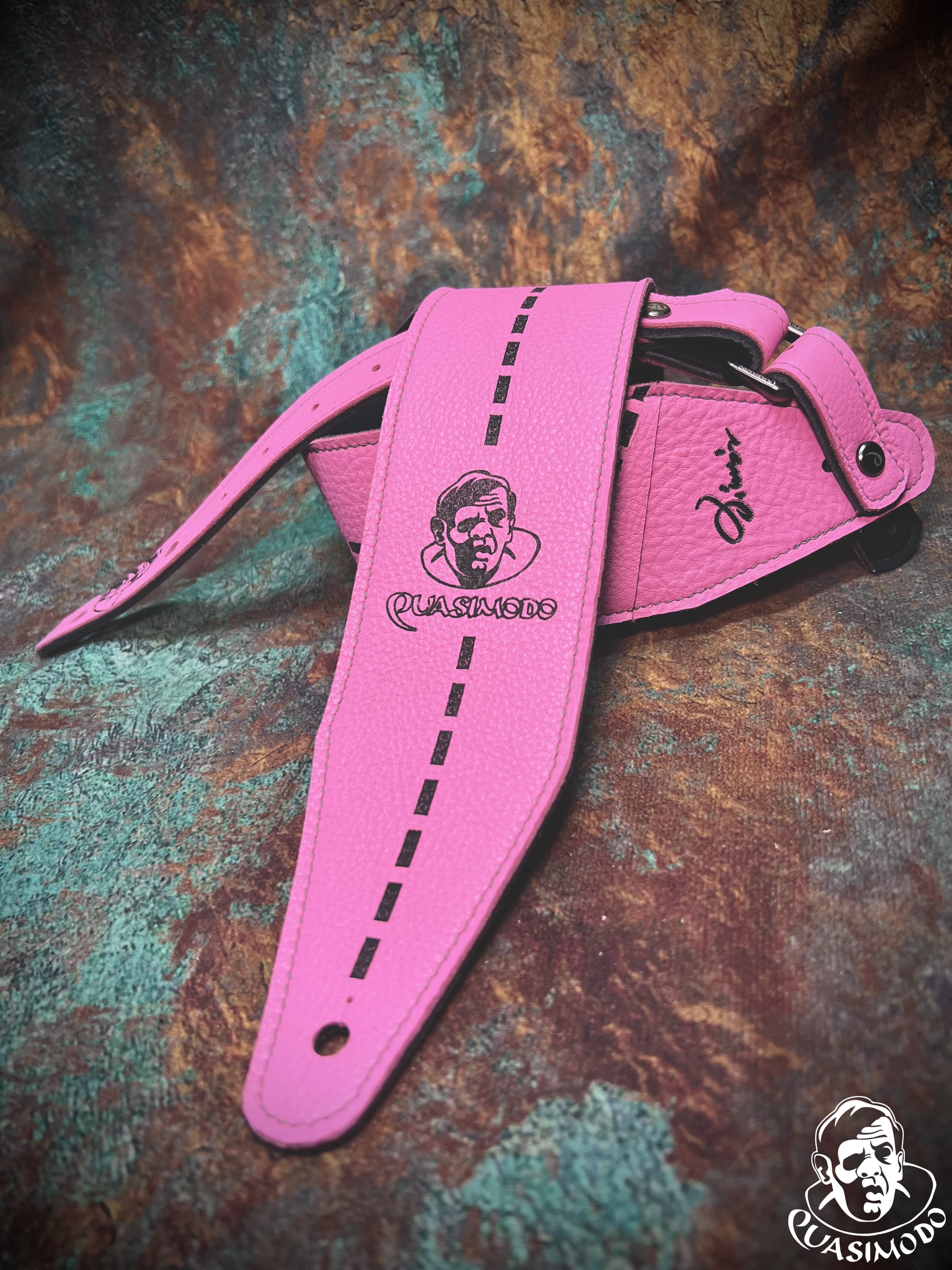 Image of Custom guitar straps-Face-Selected Design-S-189