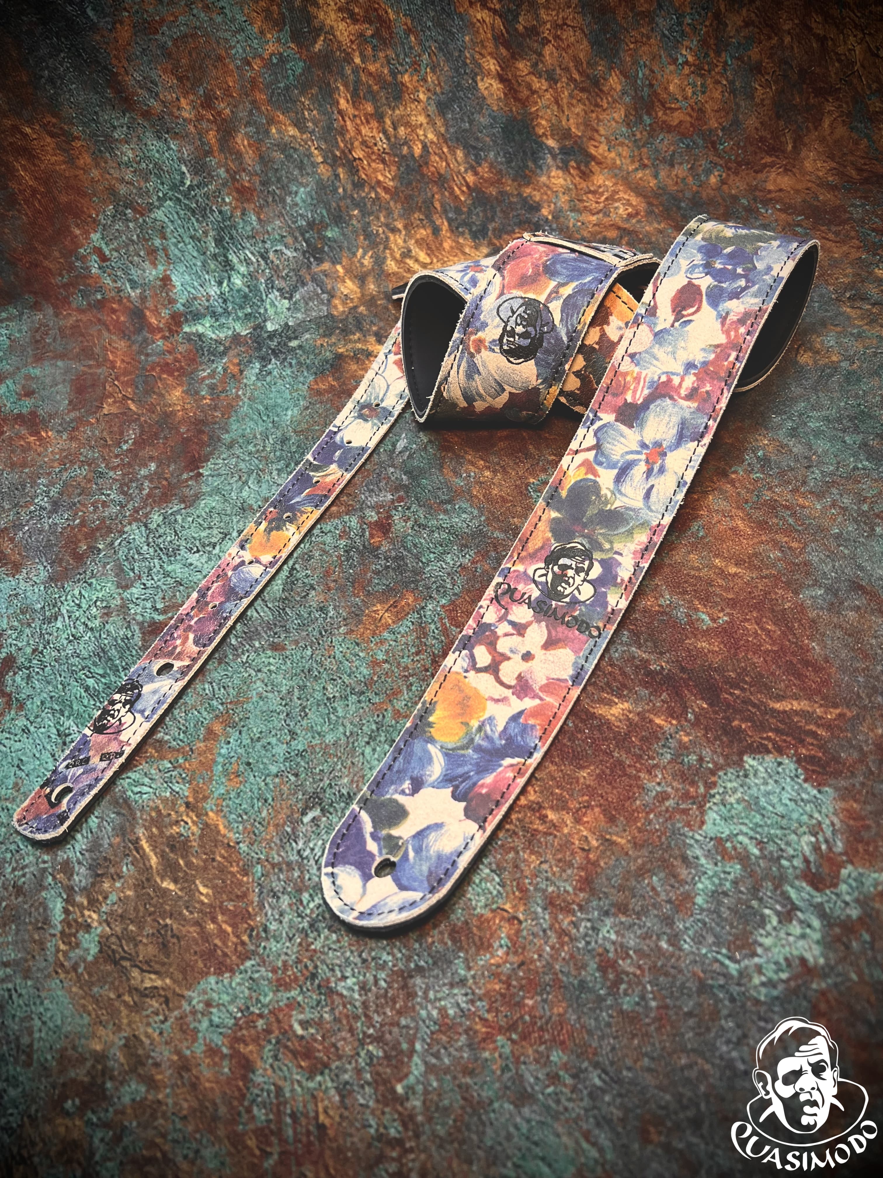 Image of Custom guitar straps-Face-Selected Design-S-190